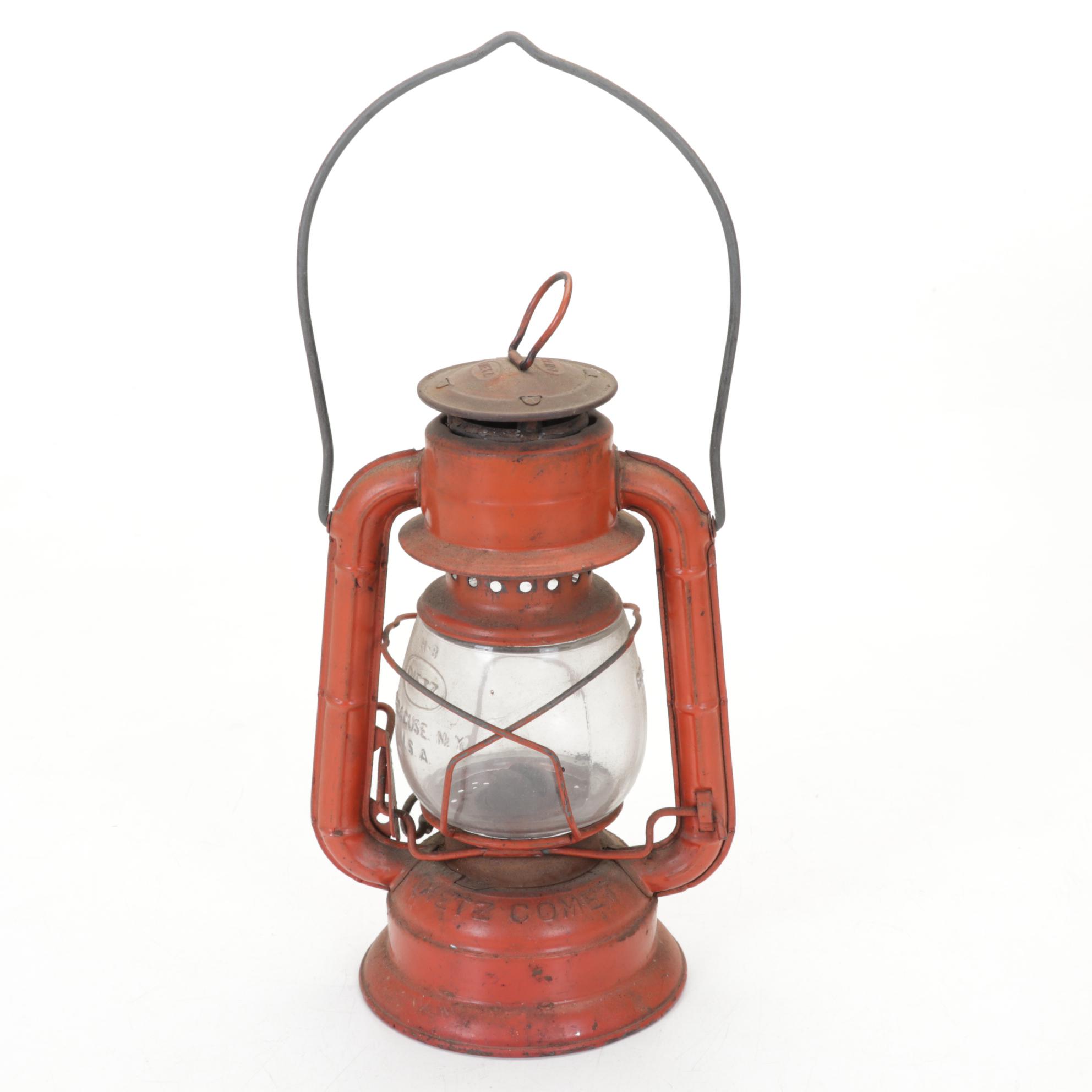 Dietz Comet, Little Wizard and No. 2 D-Lite Lanterns