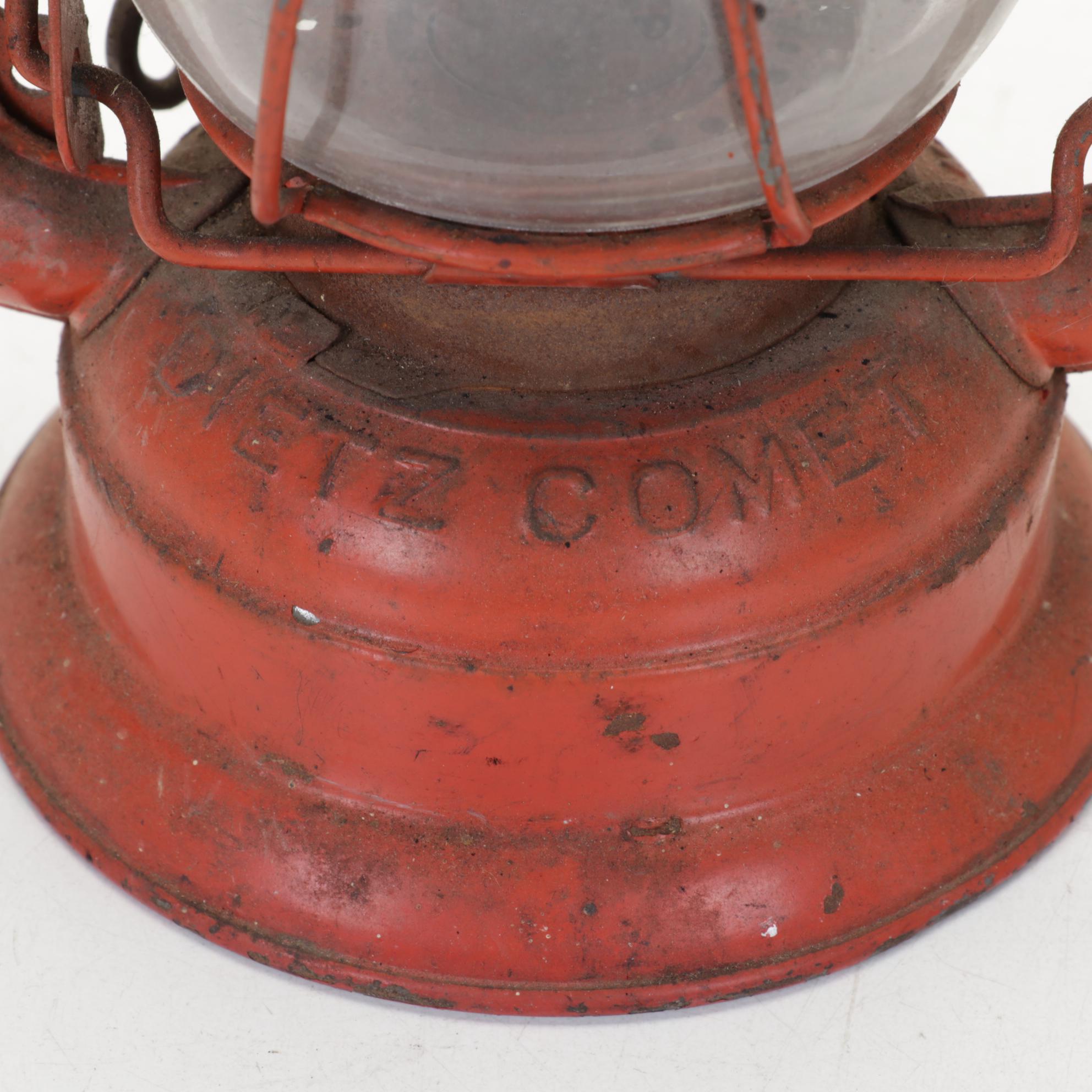 Dietz Comet, Little Wizard and No. 2 D-Lite Lanterns