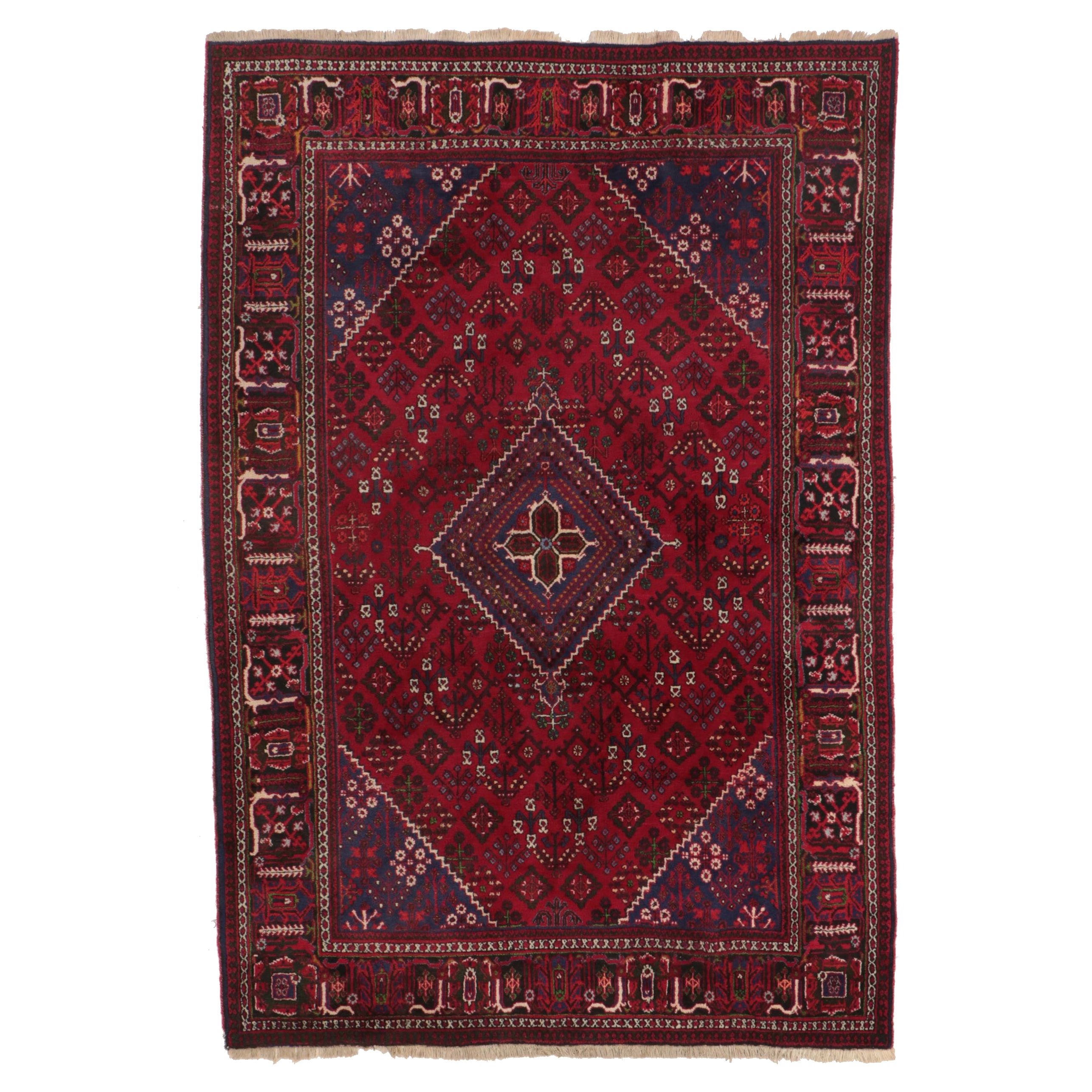 7'x 10'6 Hand-Knotted Persian Maymeh Area Rug