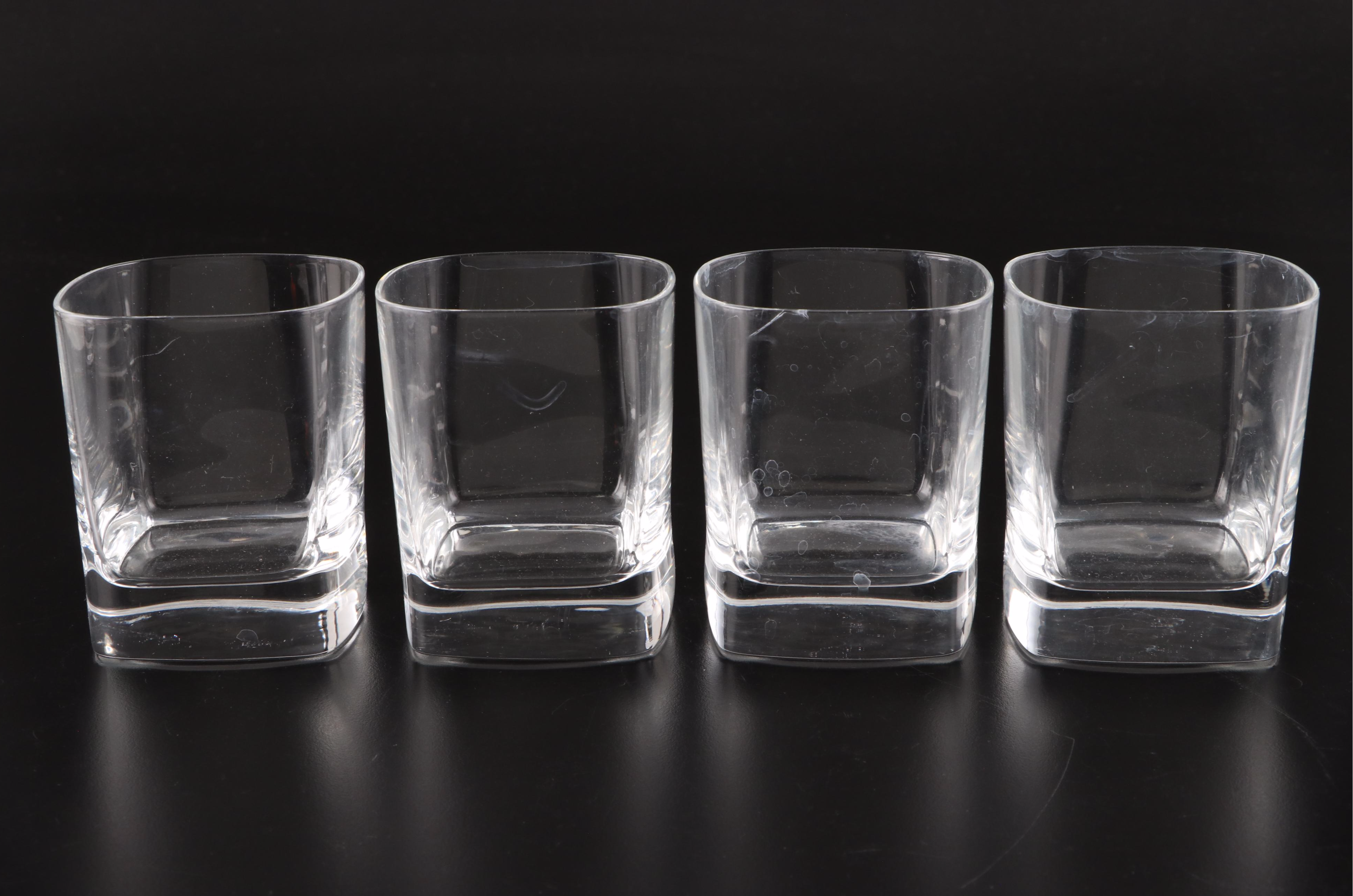 Gilson's "Cincinnati Scene" Double Old Fashioned Glasses and More Glass Tumblers