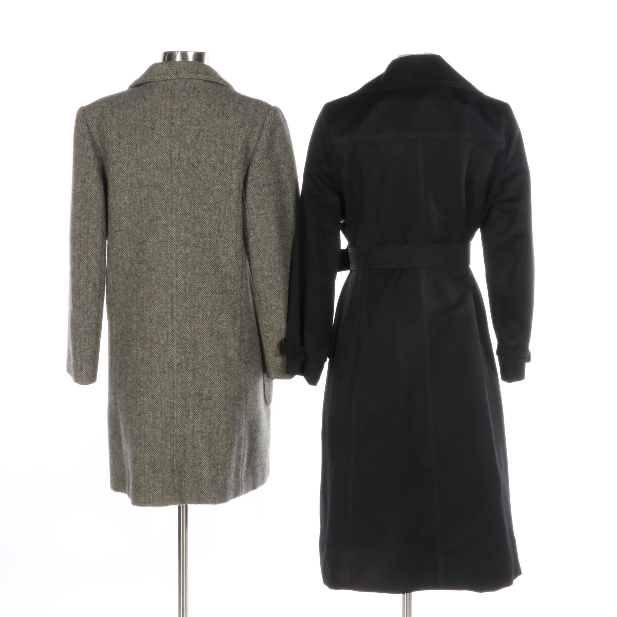 Mackintosh Wool Tweed Coat and LaSport Trench Coat with Liner