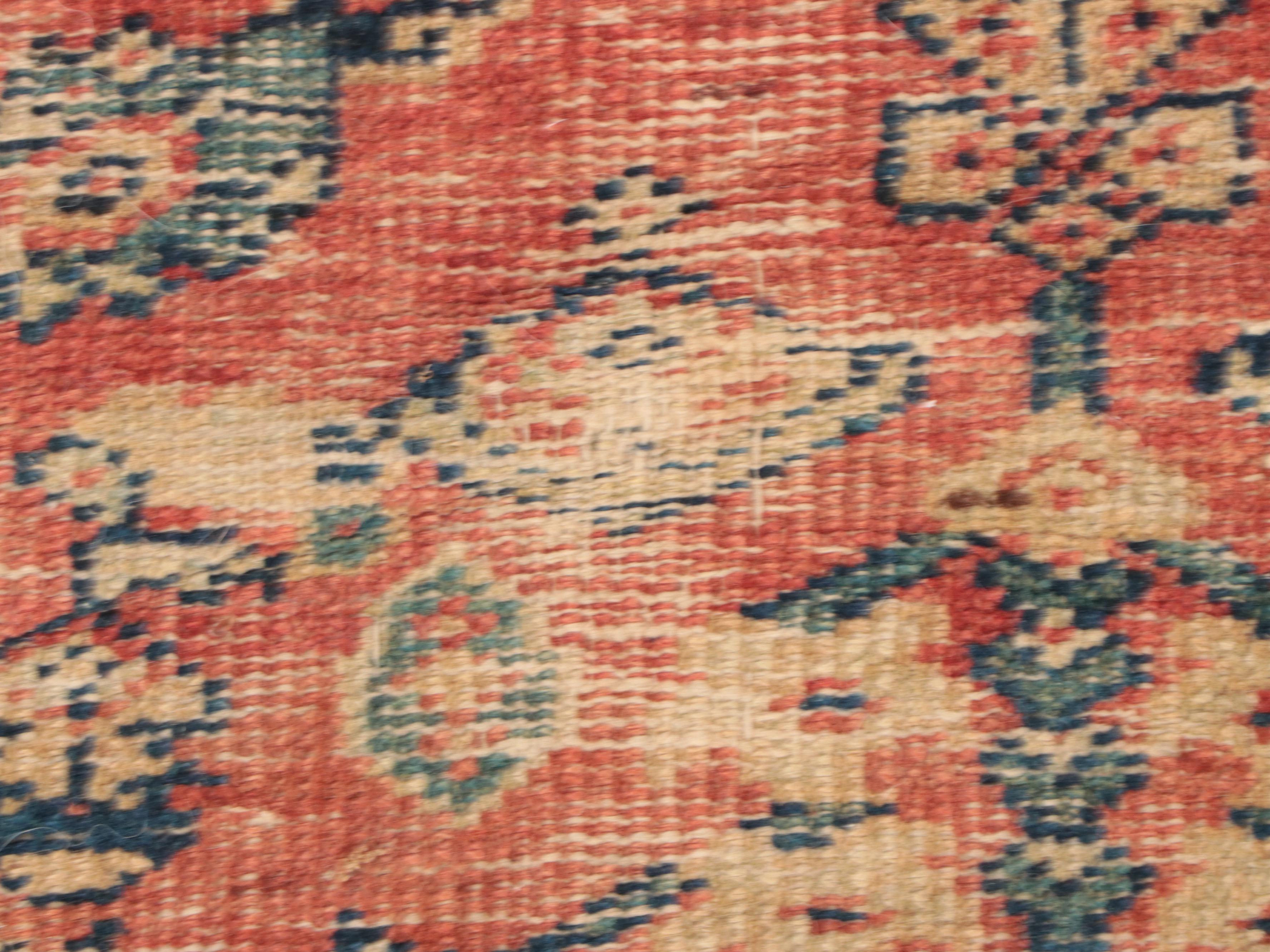 8'11 x 10'9 Hand-Knotted Persian Veramin Area Rug