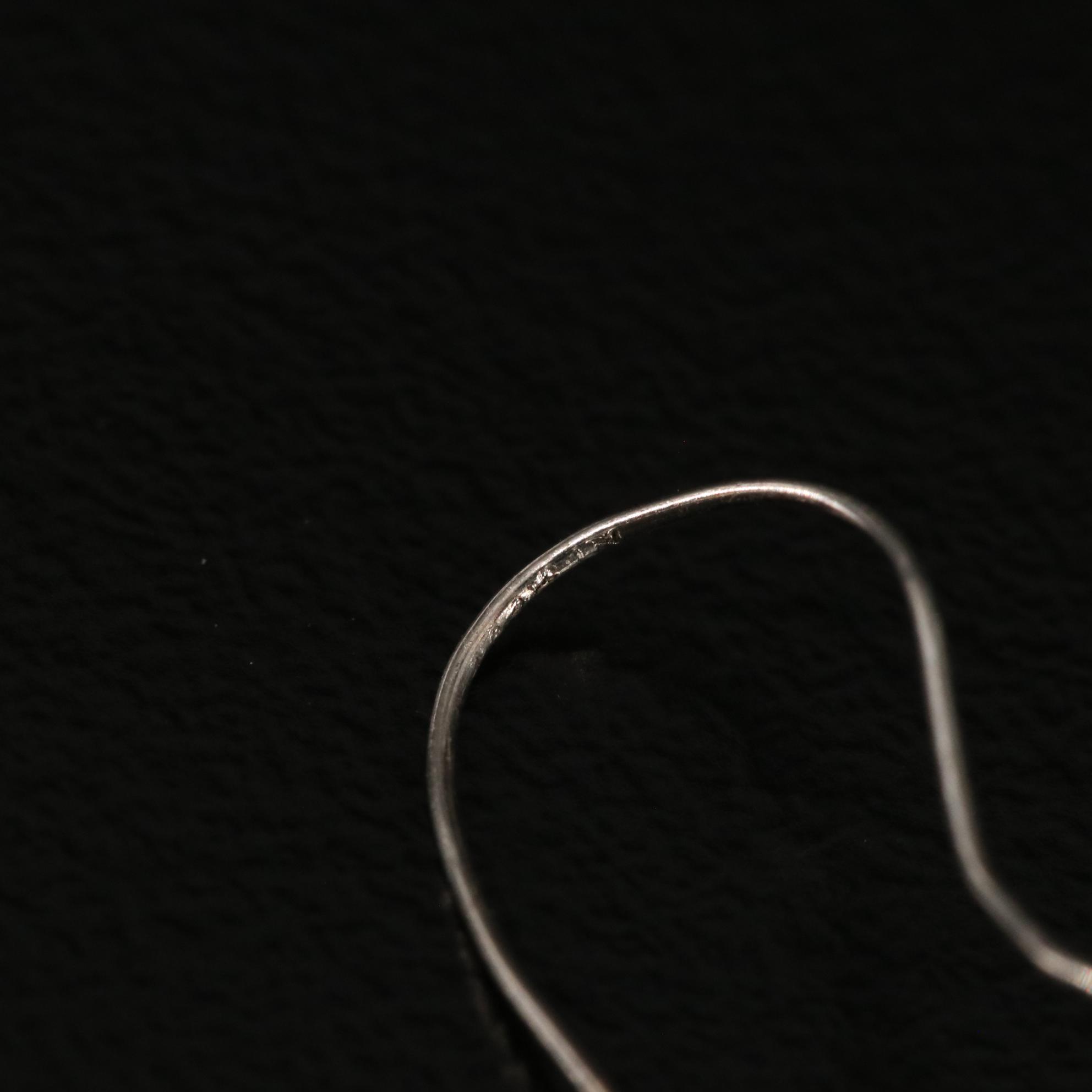 14K Teardrop Iolite Drop Earrings