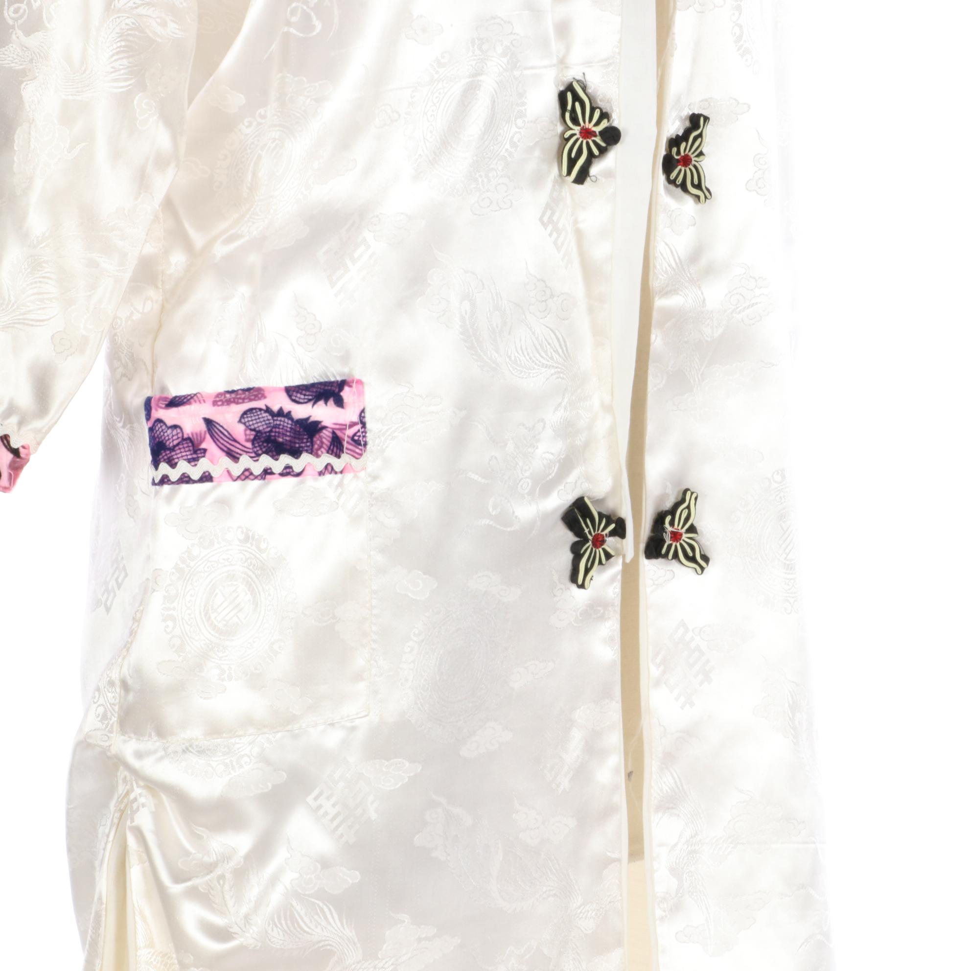 Chinese Syle Jacket in Silk Jacquard