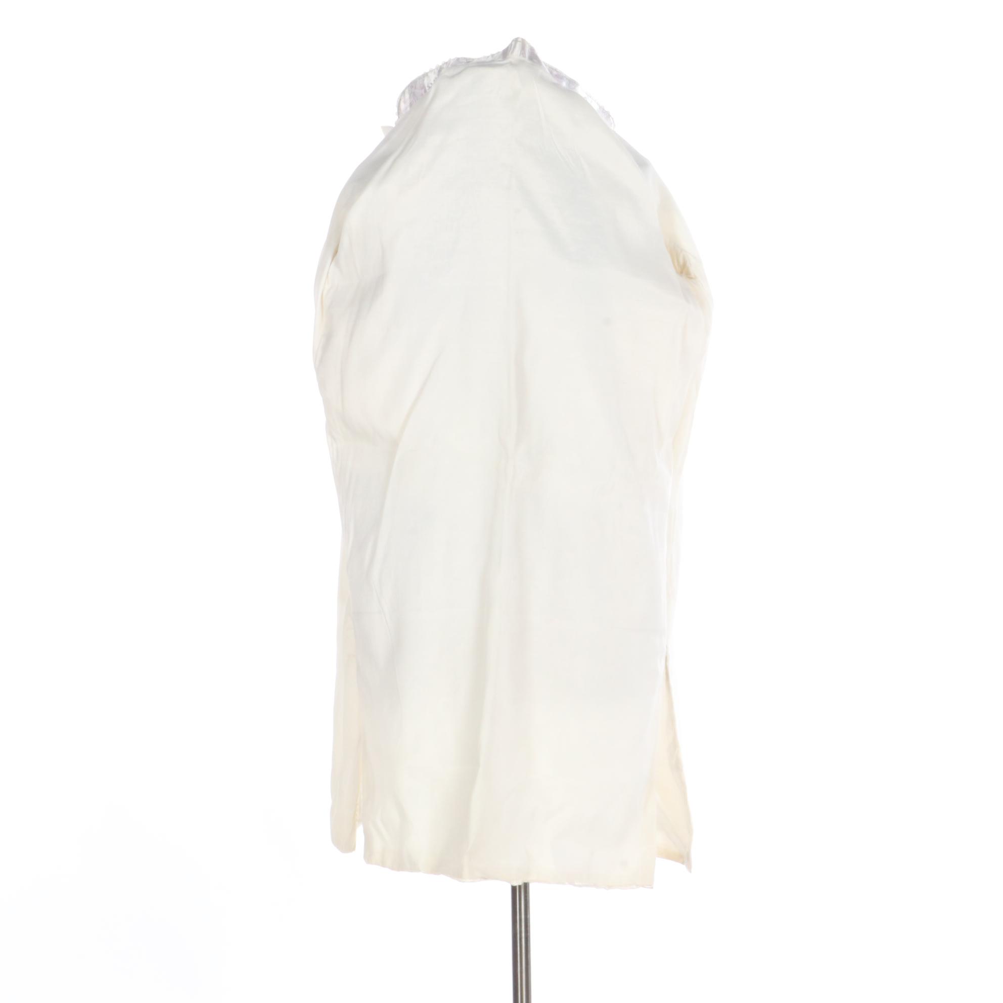 Chinese Syle Jacket in Silk Jacquard