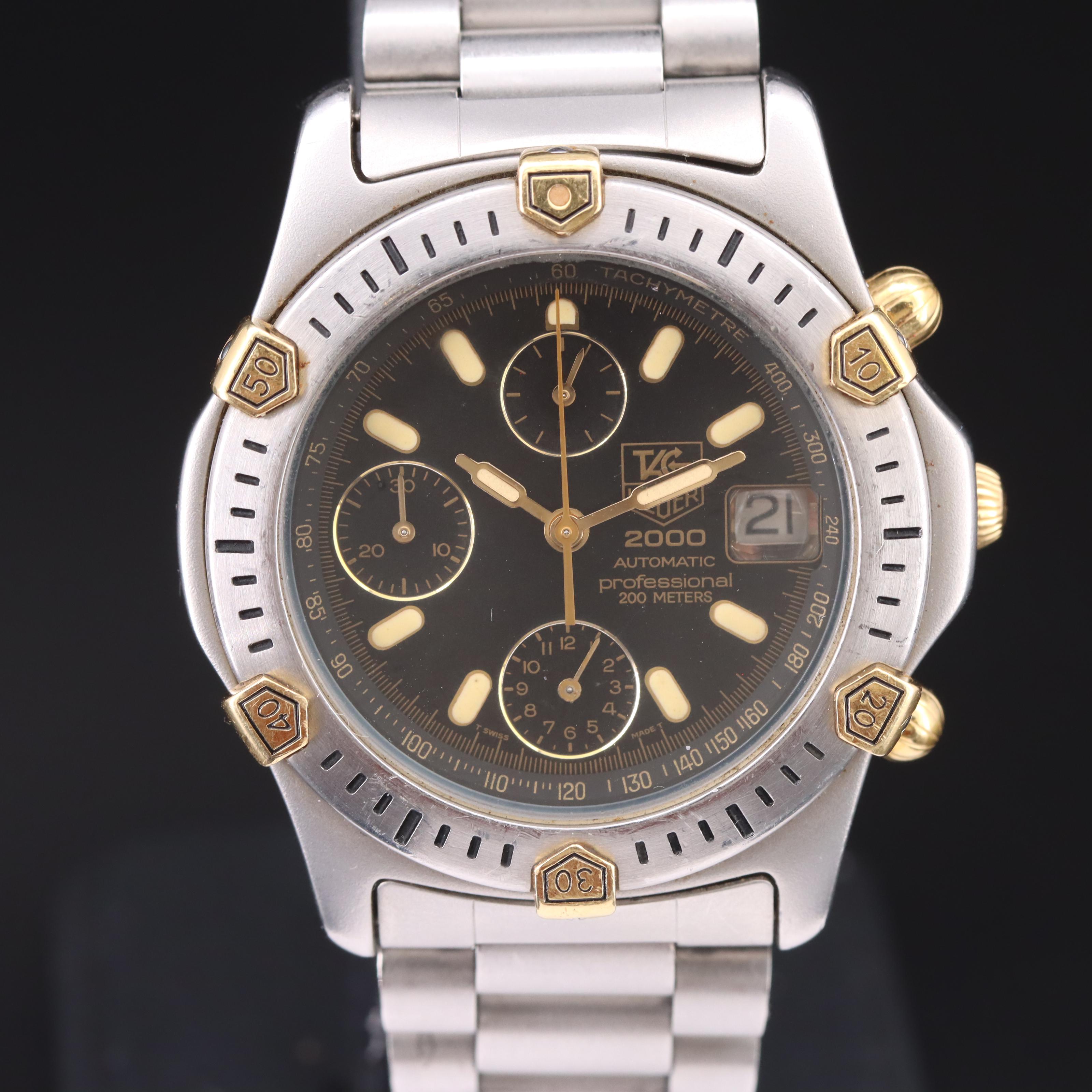 TAG Heuer Professional 2000 Series Chronograph Date Automatic Watch