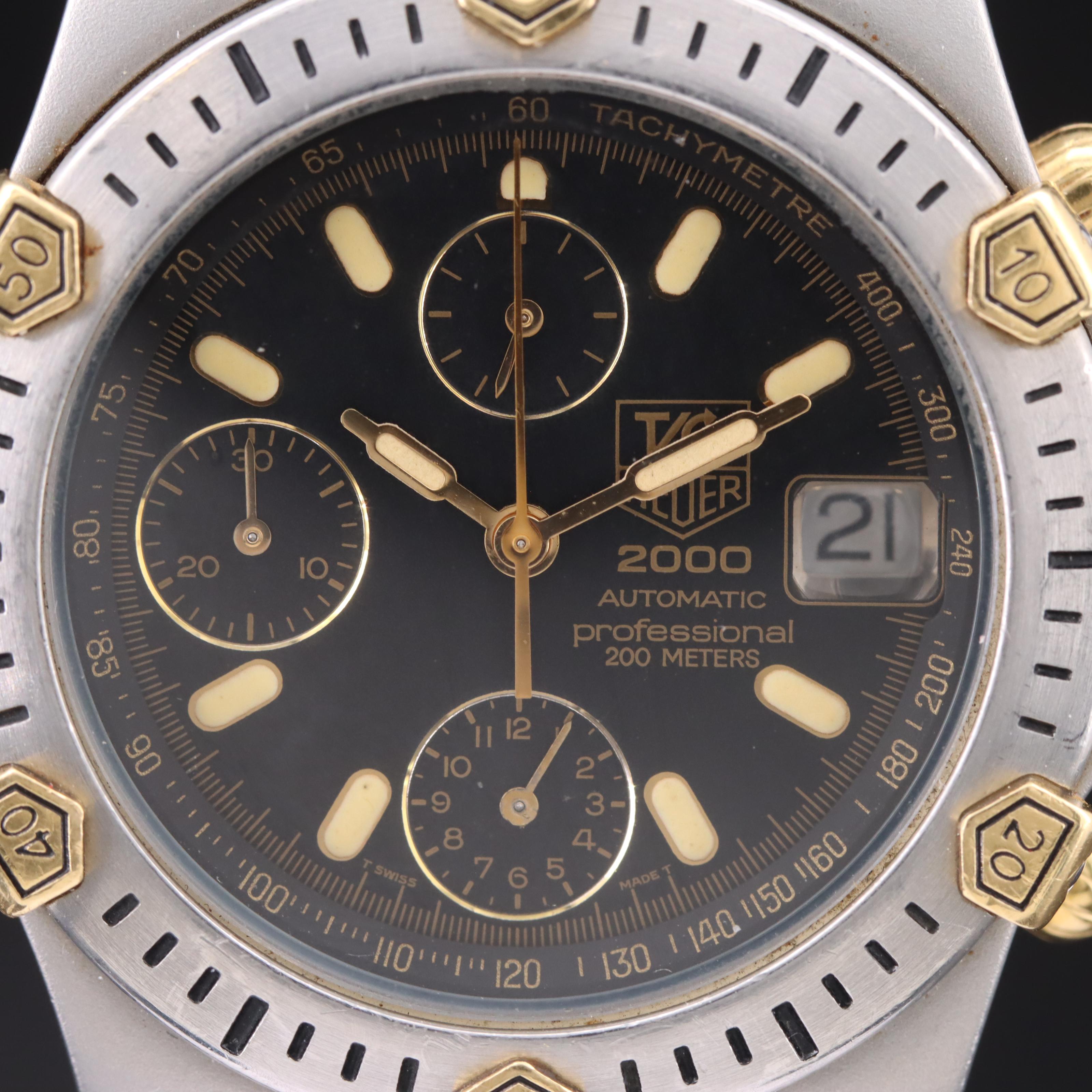 TAG Heuer Professional 2000 Series Chronograph Date Automatic Watch