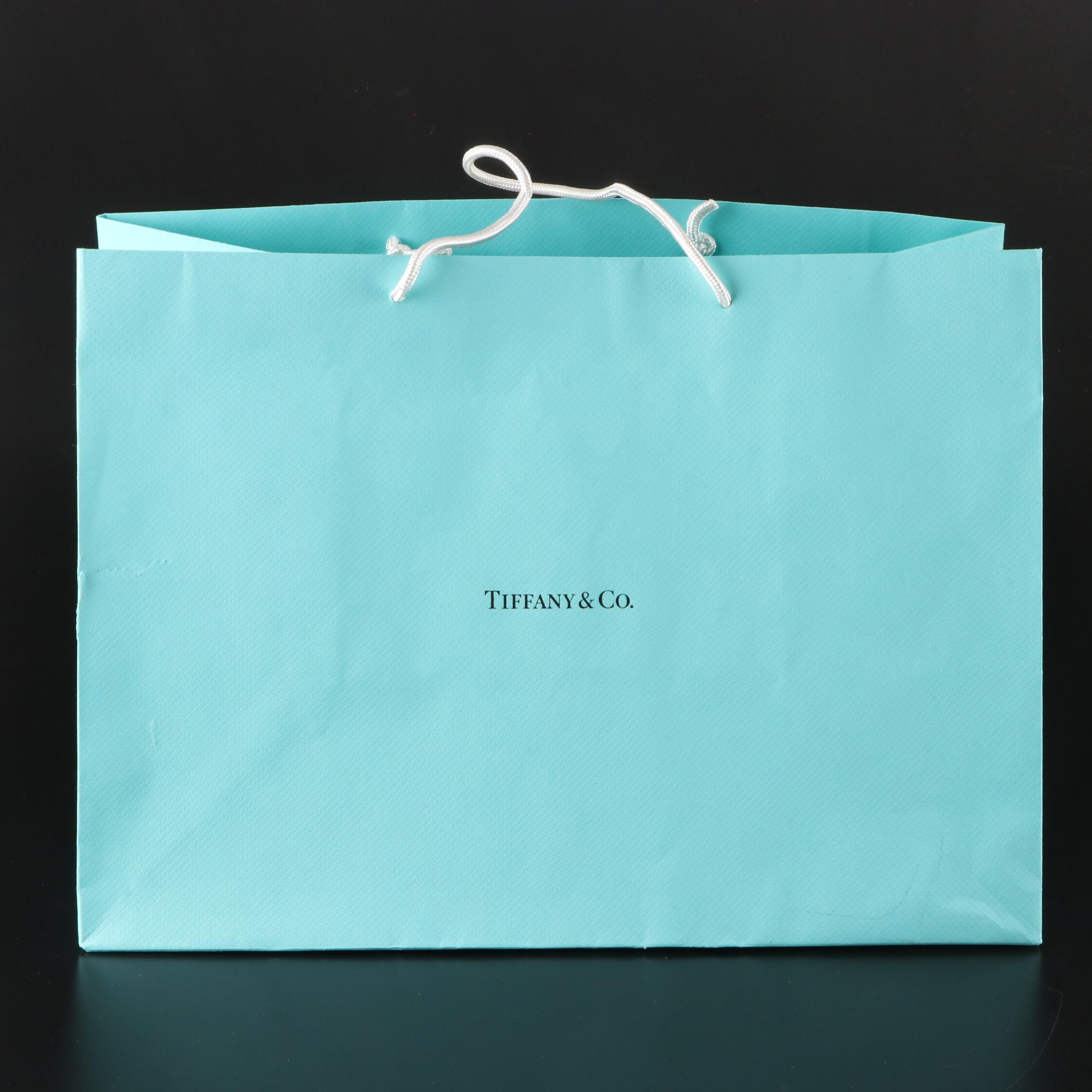 Tiffany & Co. "Diamond Point" Crystal Wine Glasses and Decanter