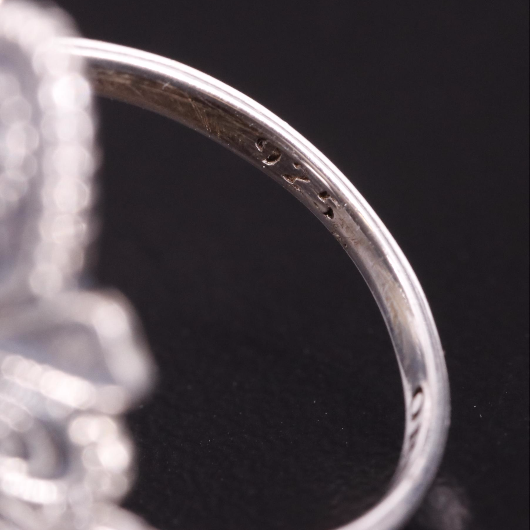 Sterling Sapphire Solitaire Ring