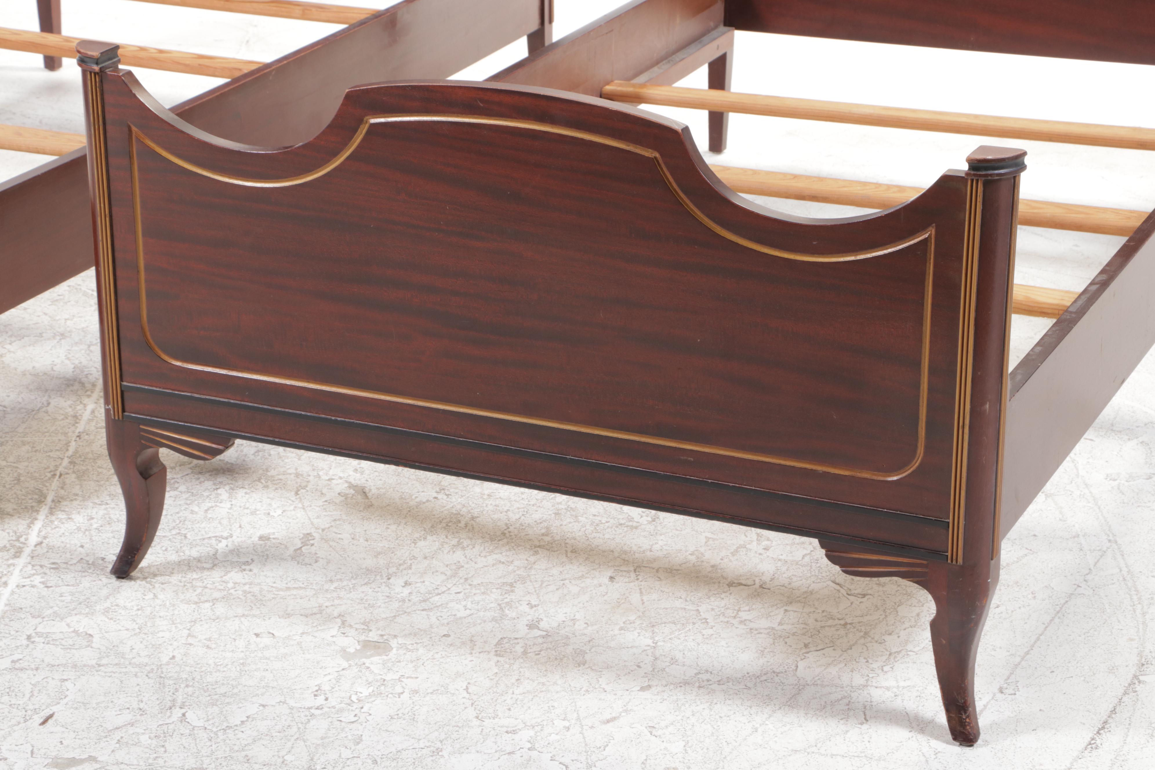 Neoclassical Style Mahogany Bedroom Suite, 1920s