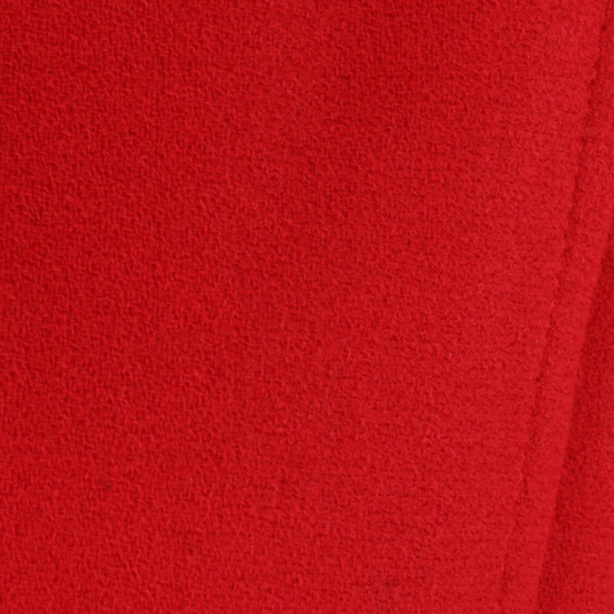 Christian Dior Red Skirt Suit in Wool Crepe