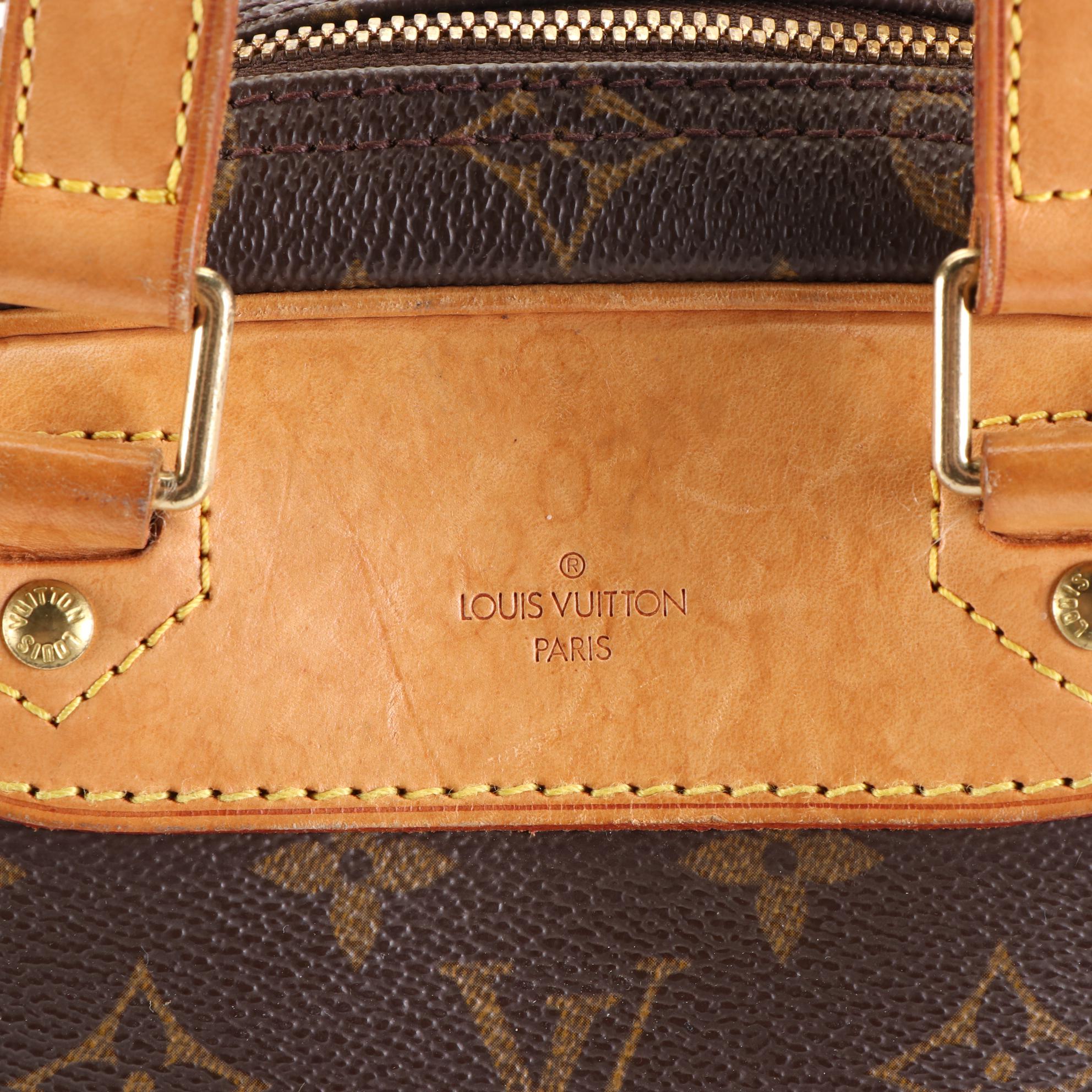 Louis Vuitton Excursion Shoe Bag in Monogram Canvas and Vachetta Leather