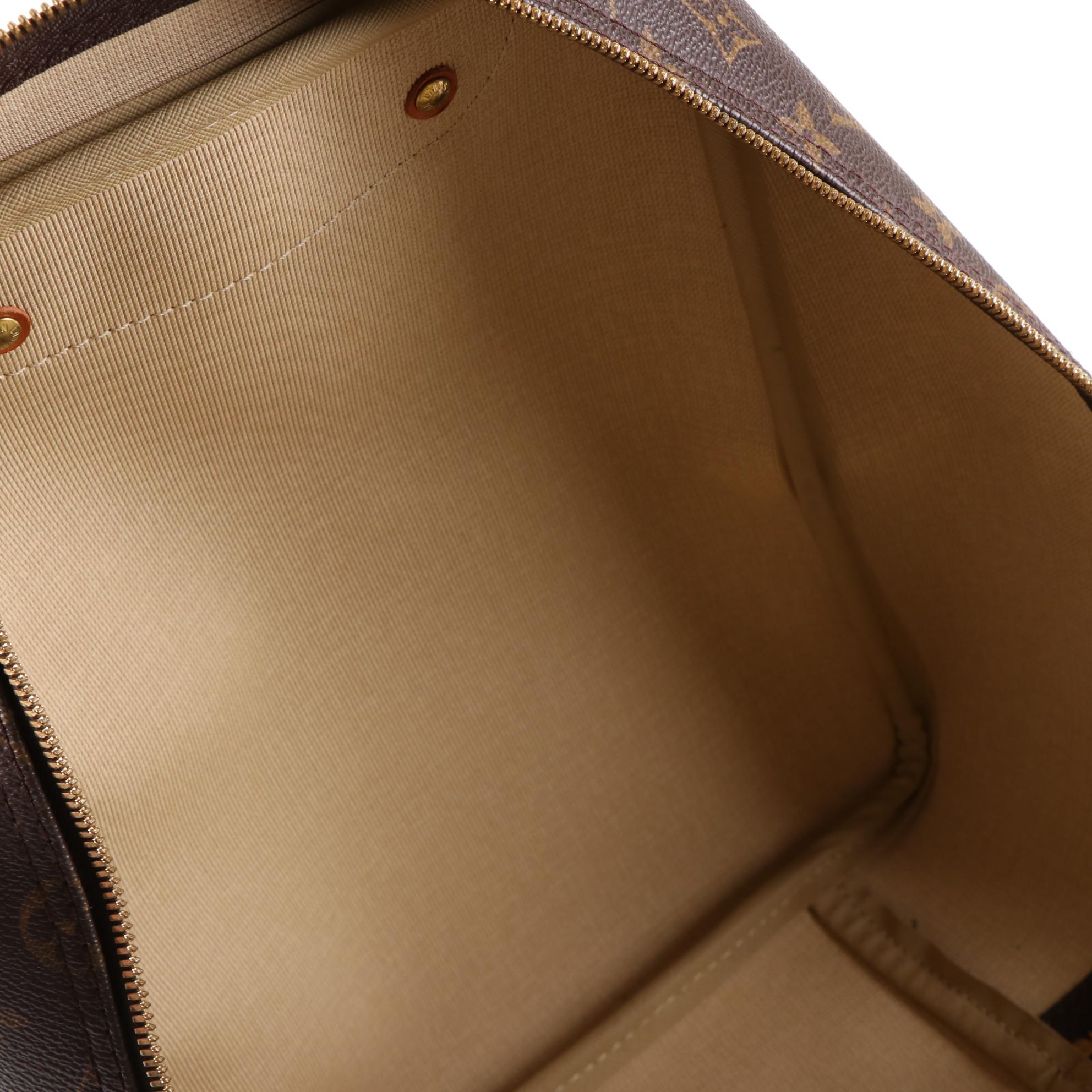 Louis Vuitton Excursion Shoe Bag in Monogram Canvas and Vachetta Leather