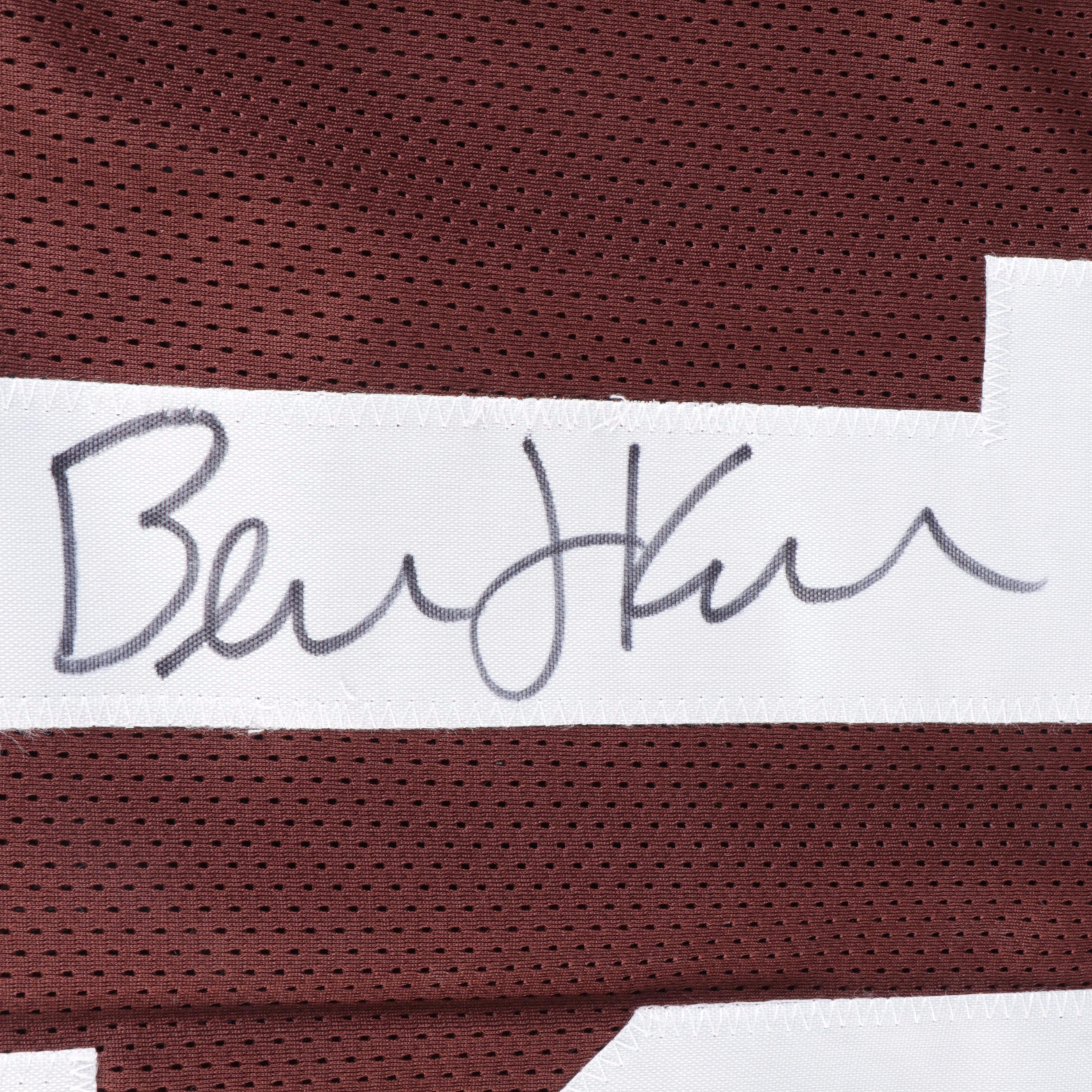 Bernie Kosar Signed Cleveland Browns Stitched Football Jersey