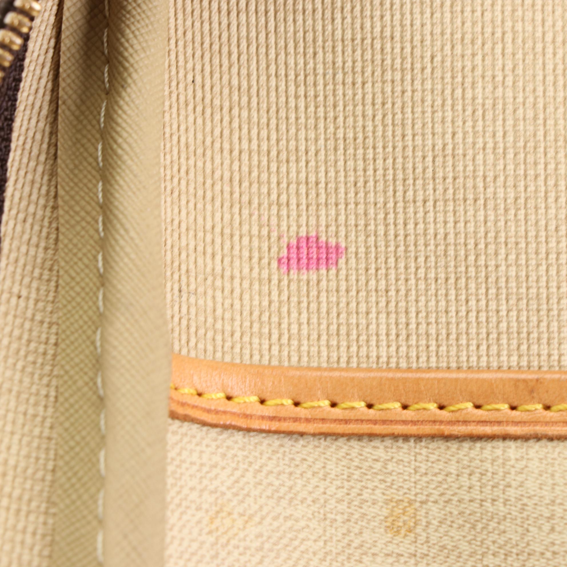 Louis Vuitton Excursion Shoe Bag in Monogram Canvas and Vachetta Leather