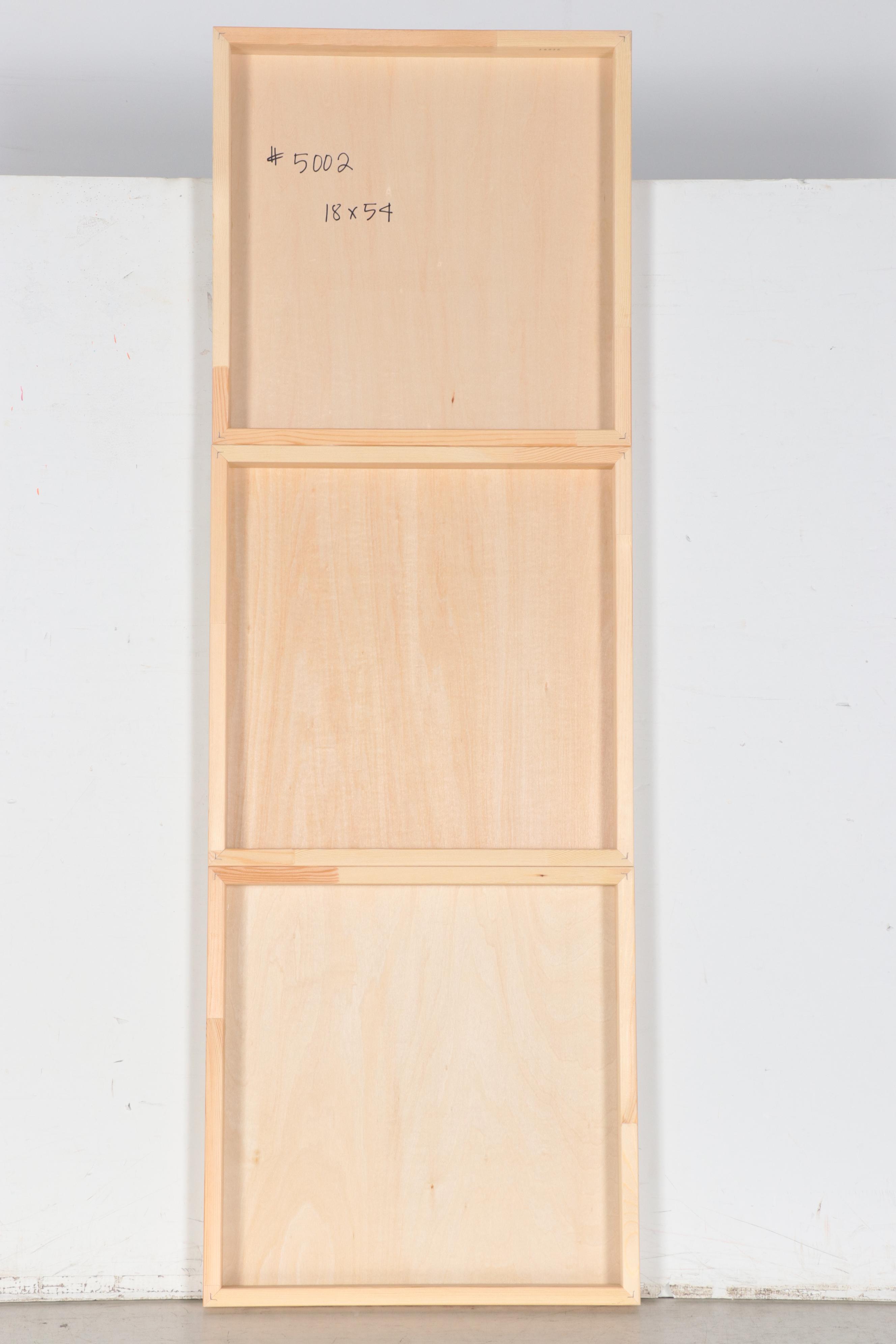 Ursula Brenner Large-Scale Abstract Mixed Media Painting, 21st Century