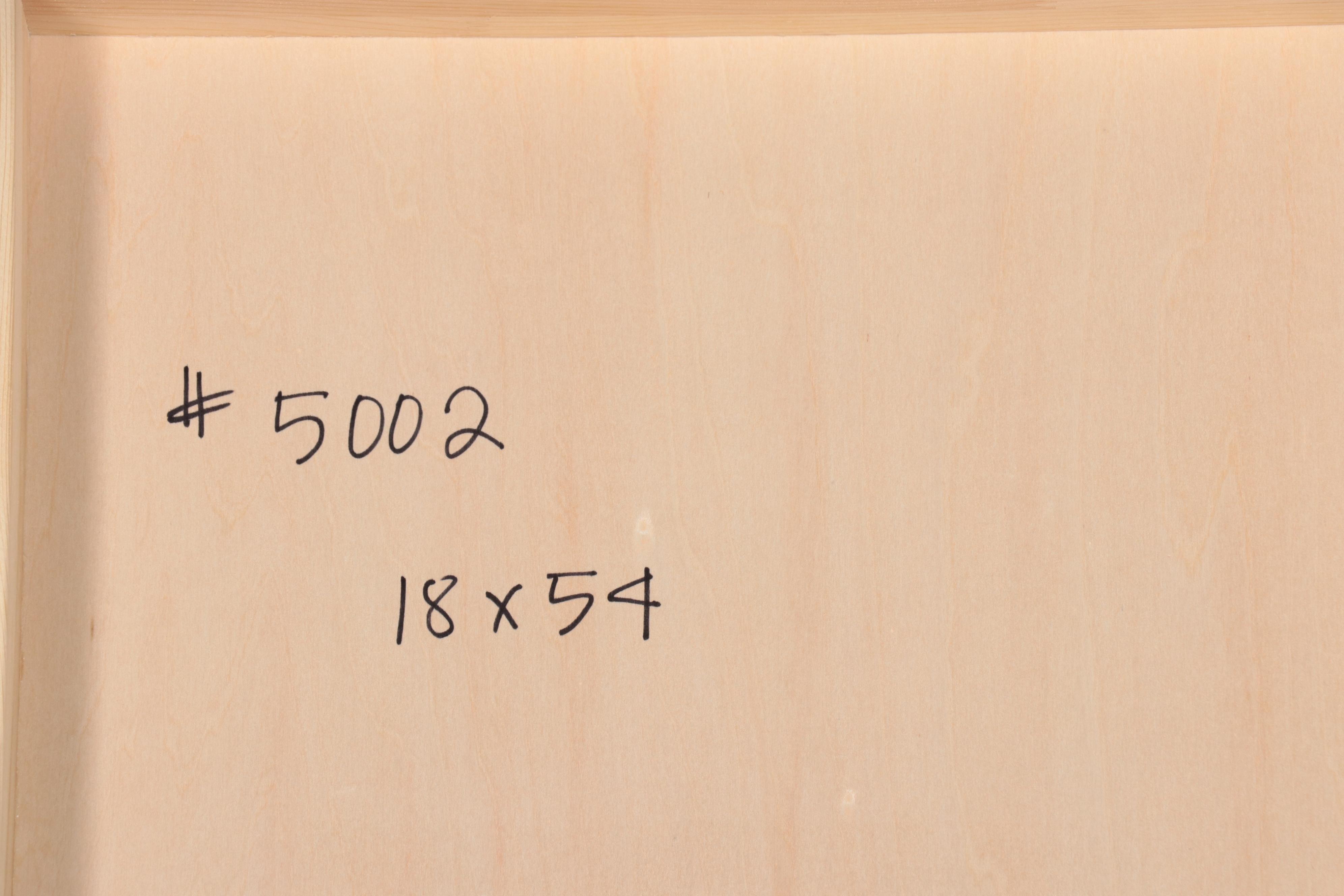 Ursula Brenner Large-Scale Abstract Mixed Media Painting, 21st Century