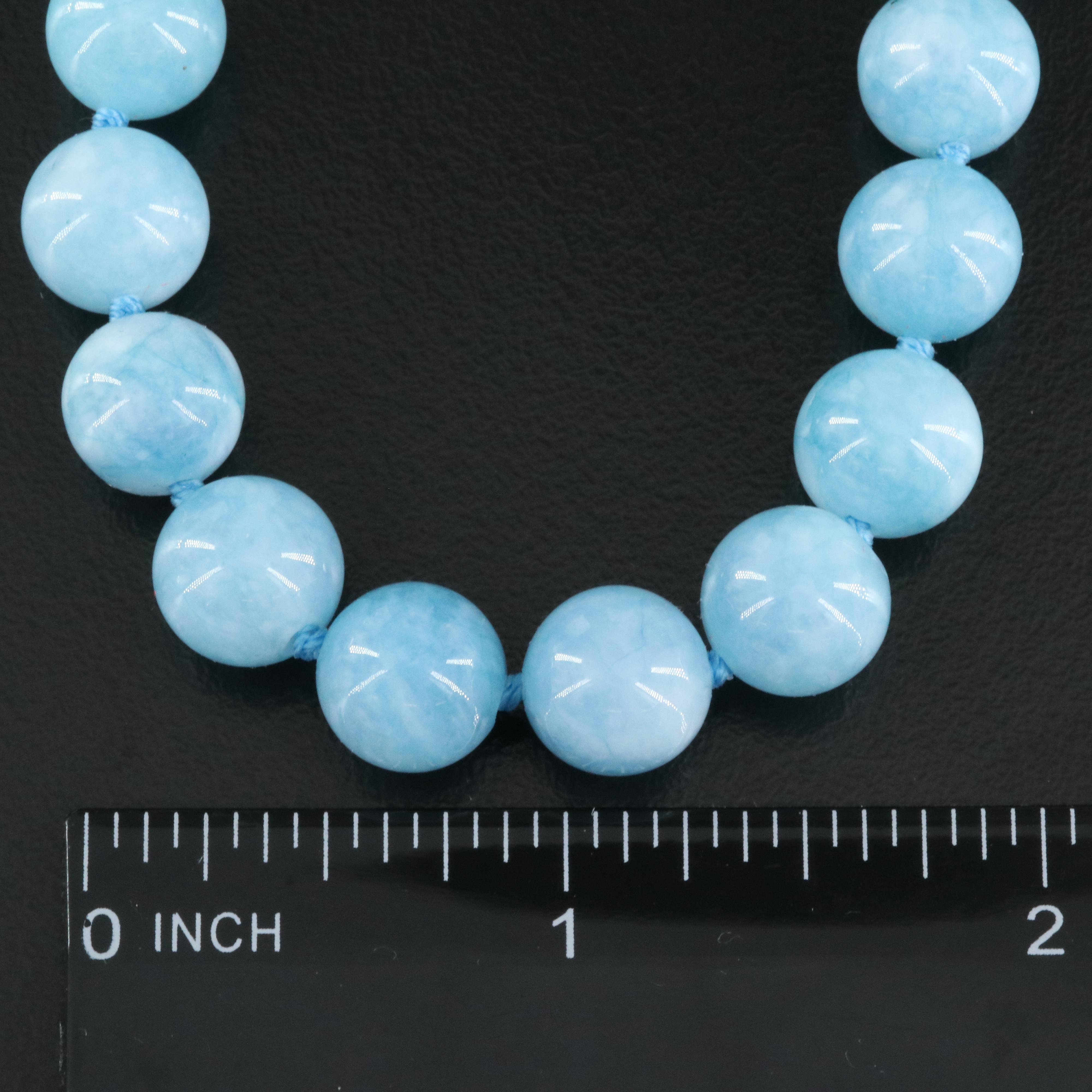 Quartz Necklace with 14K Clasp