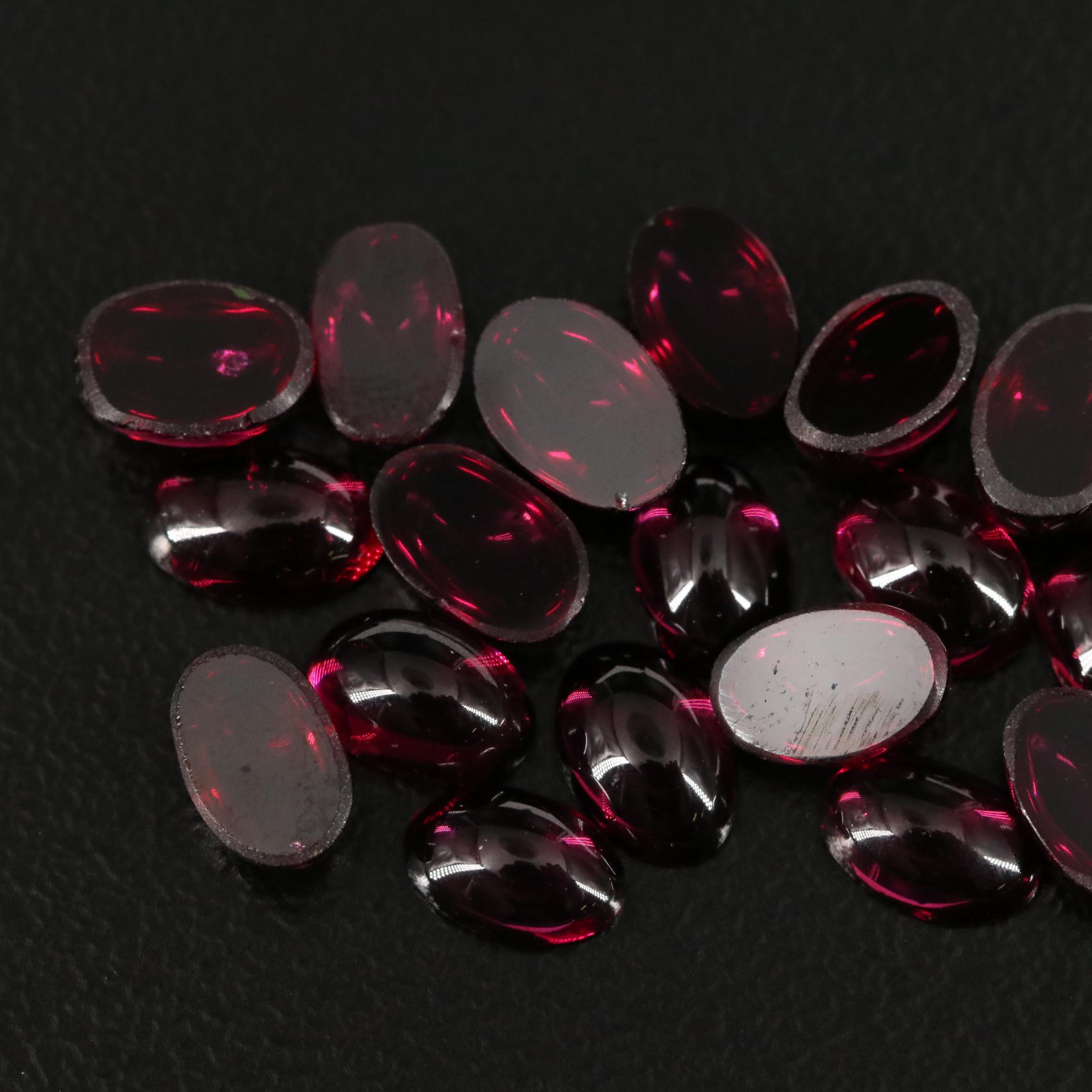 Loose 17.76 CTW Rhodolite Garnet Lot