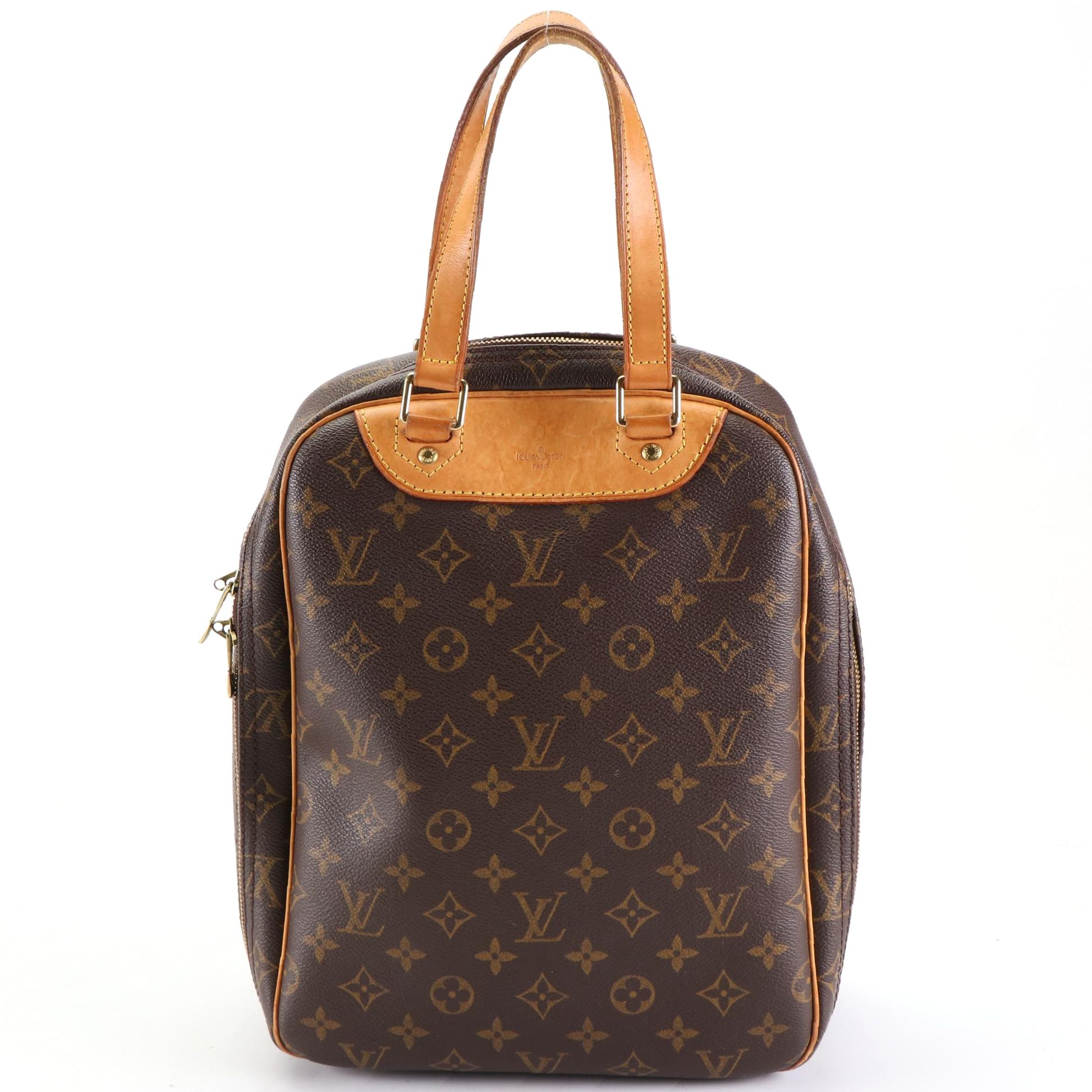 Louis Vuitton Excursion Shoe Bag in Monogram Canvas and Vachetta Leather