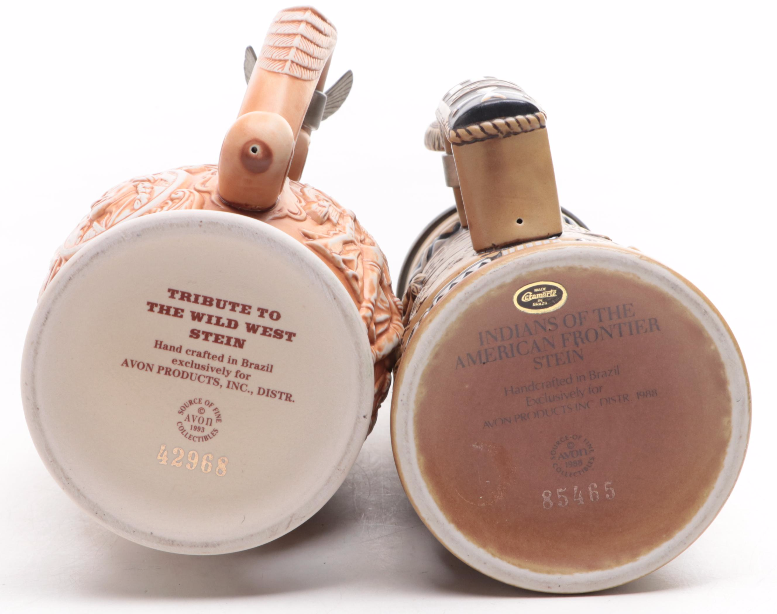 Avon Southwestern Style Ceramic Beer Steins