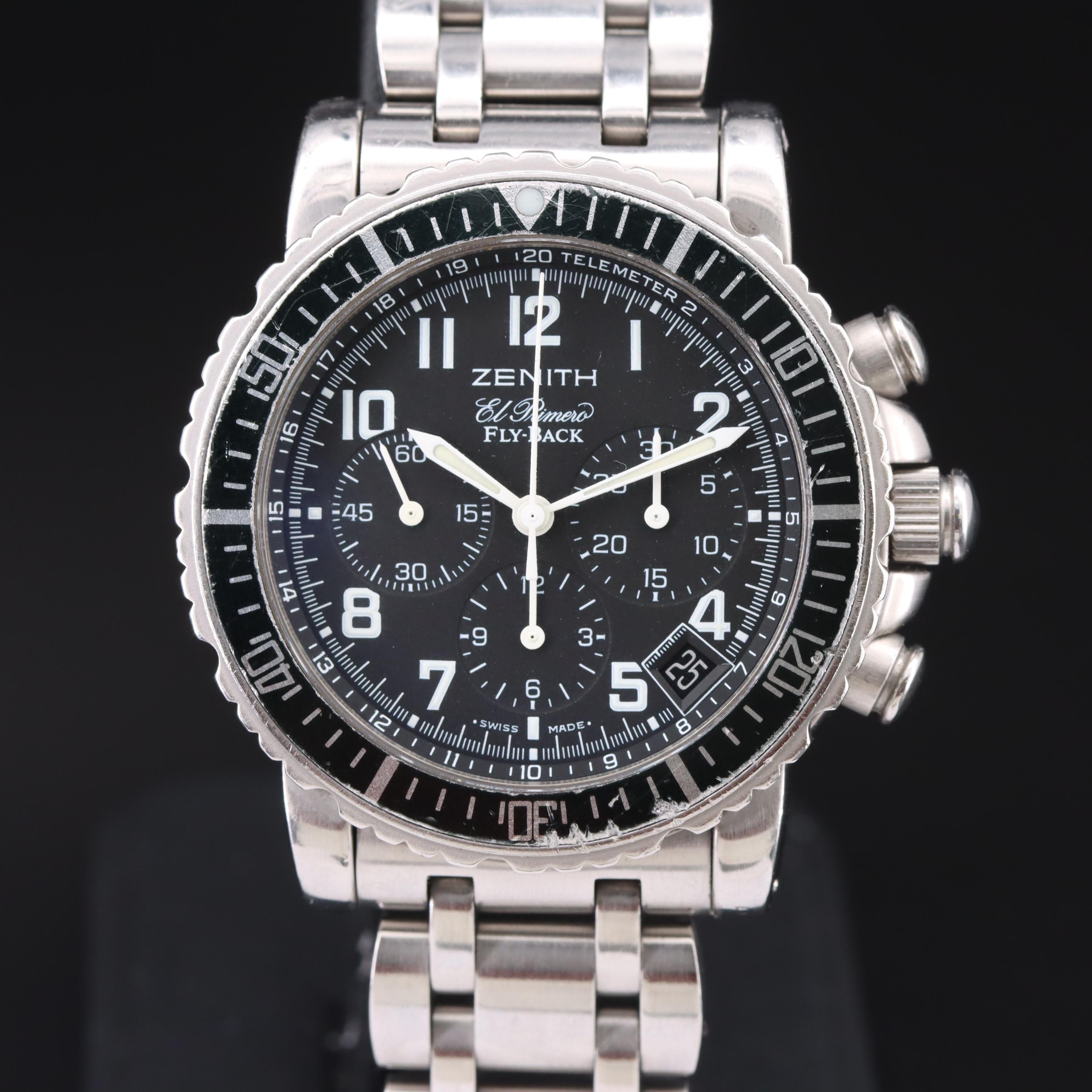 Zenith El Primero Rainbow Fly-Back Chronograph Watch