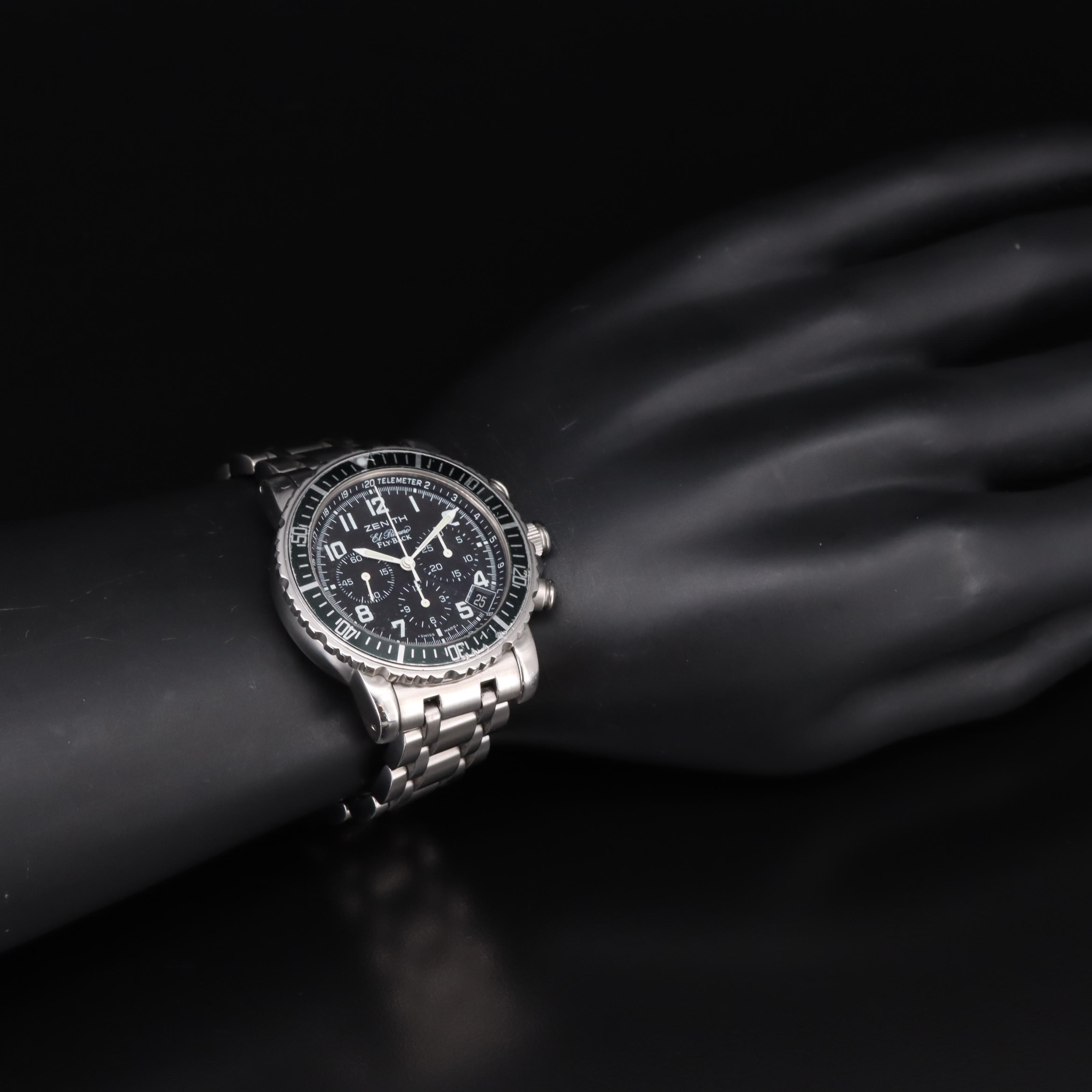 Zenith El Primero Rainbow Fly-Back Chronograph Watch