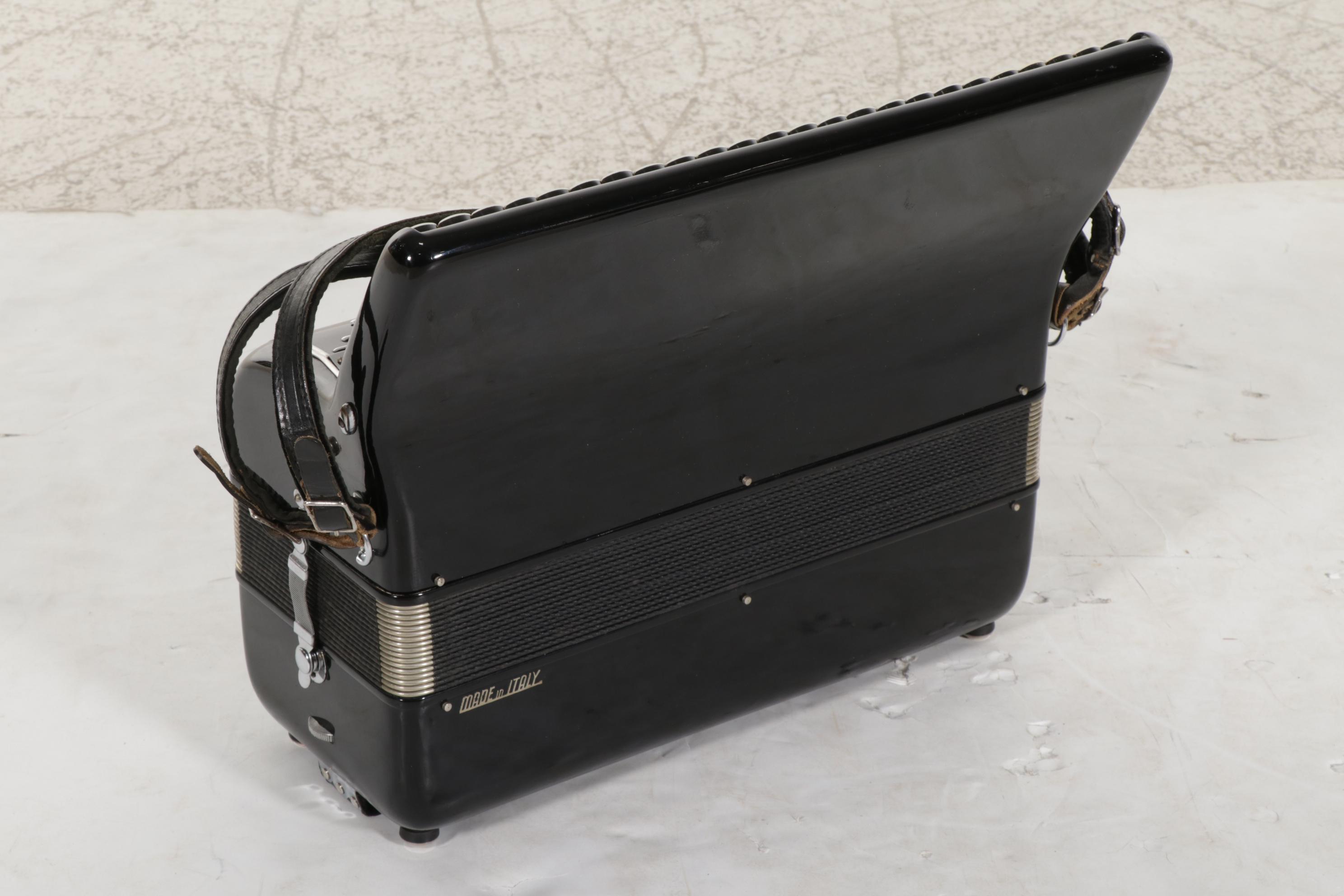 Vintage Piano Accordion with Case