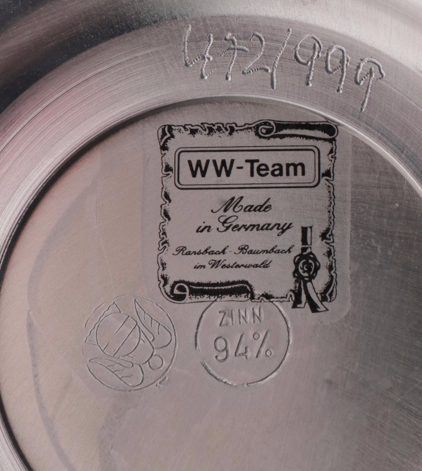 Westerwald Team Anniversary Beer Stein