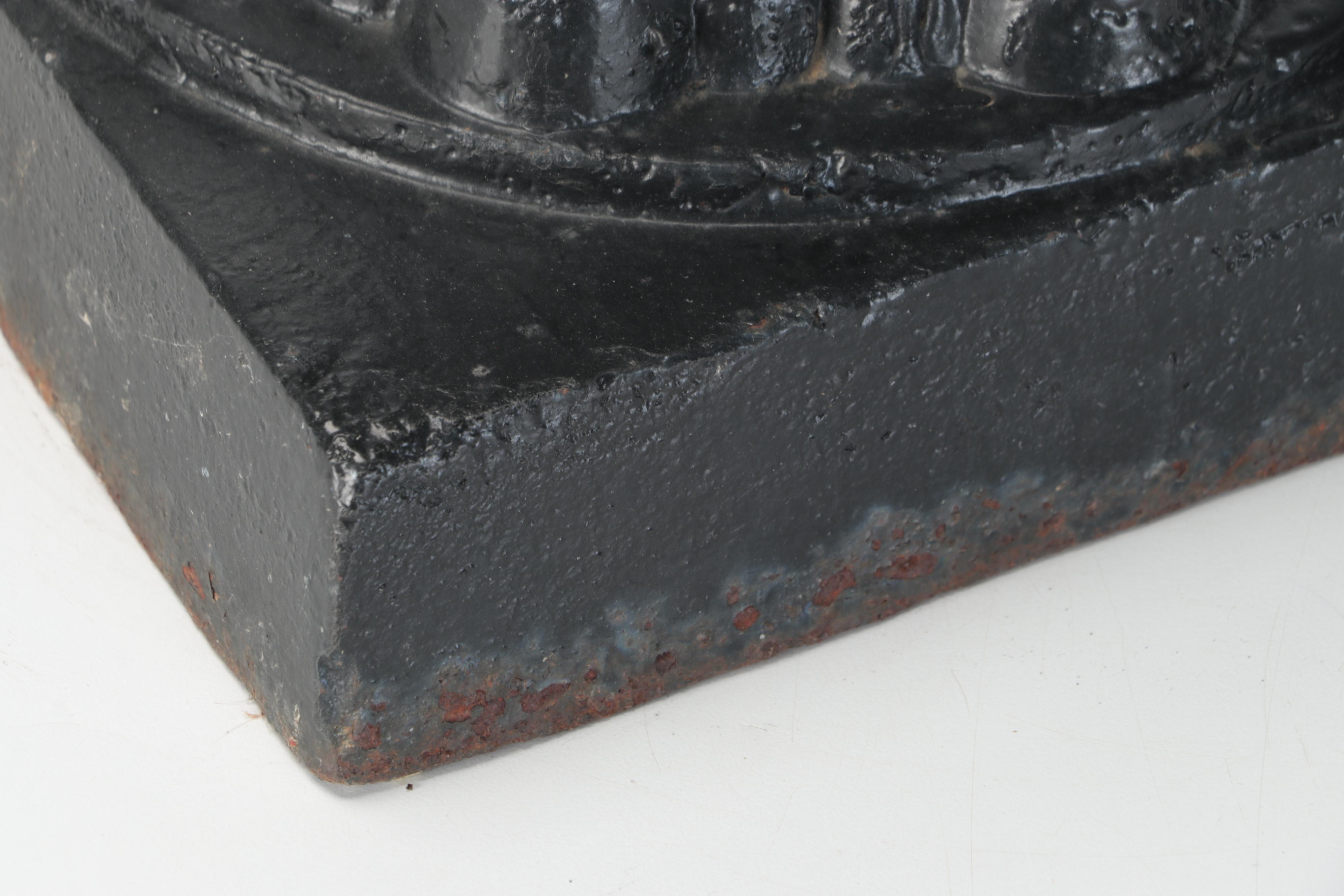 Cast Iron Garden Urn, Early to Mid 20th Century