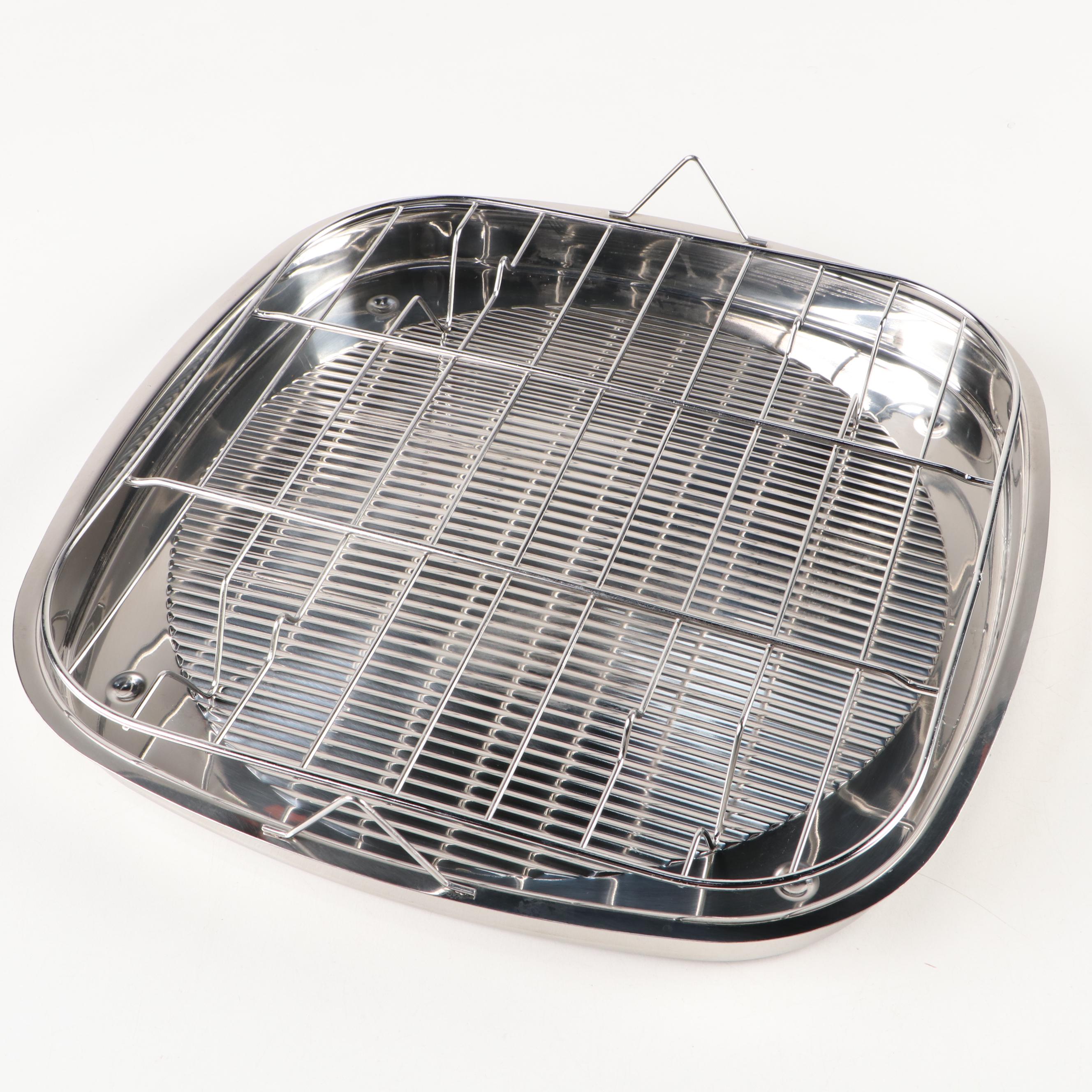 Crock-Pot 6 Quart Slow Cooker with Cook's Essentials Stovetop Smoker