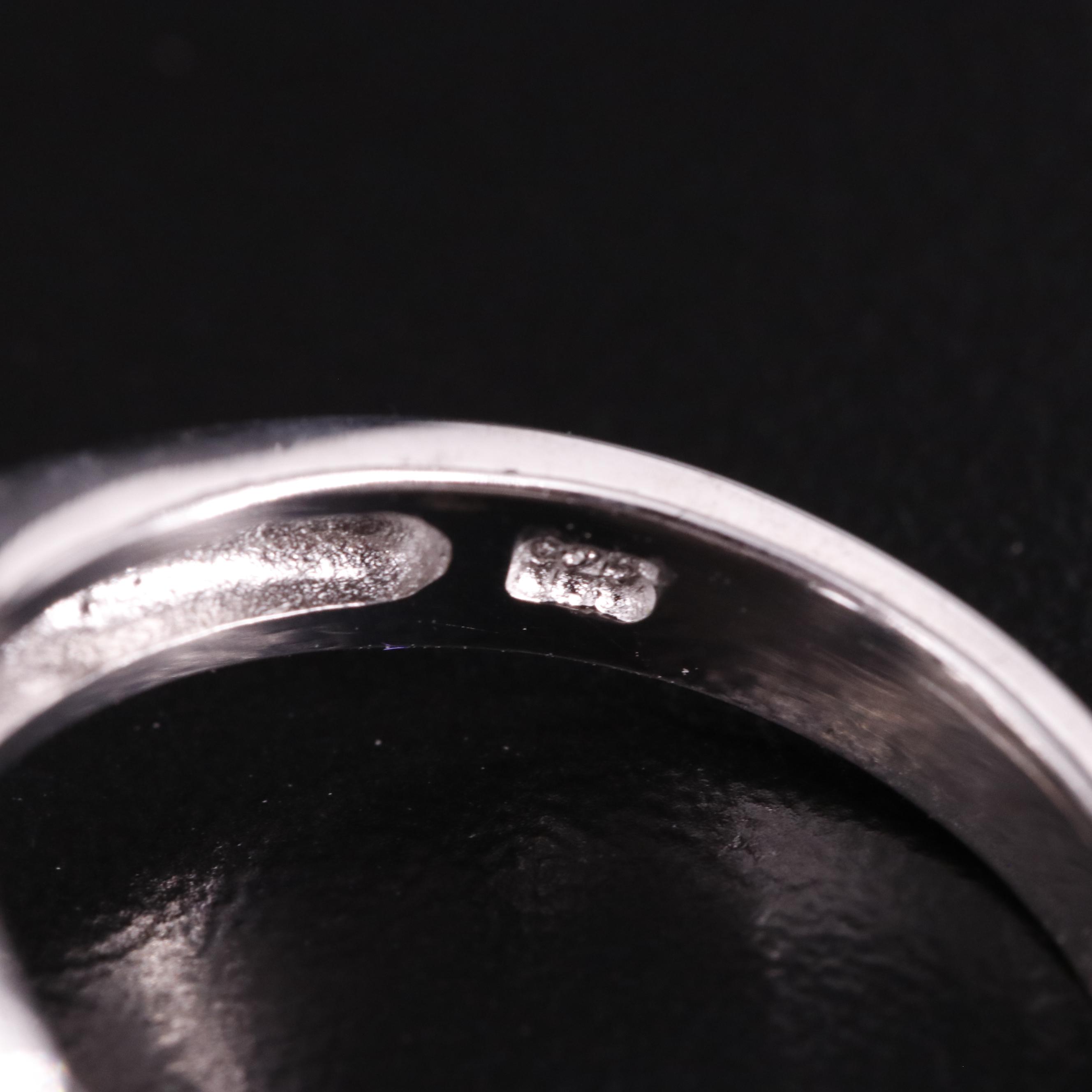 Sterling Sapphire Ring