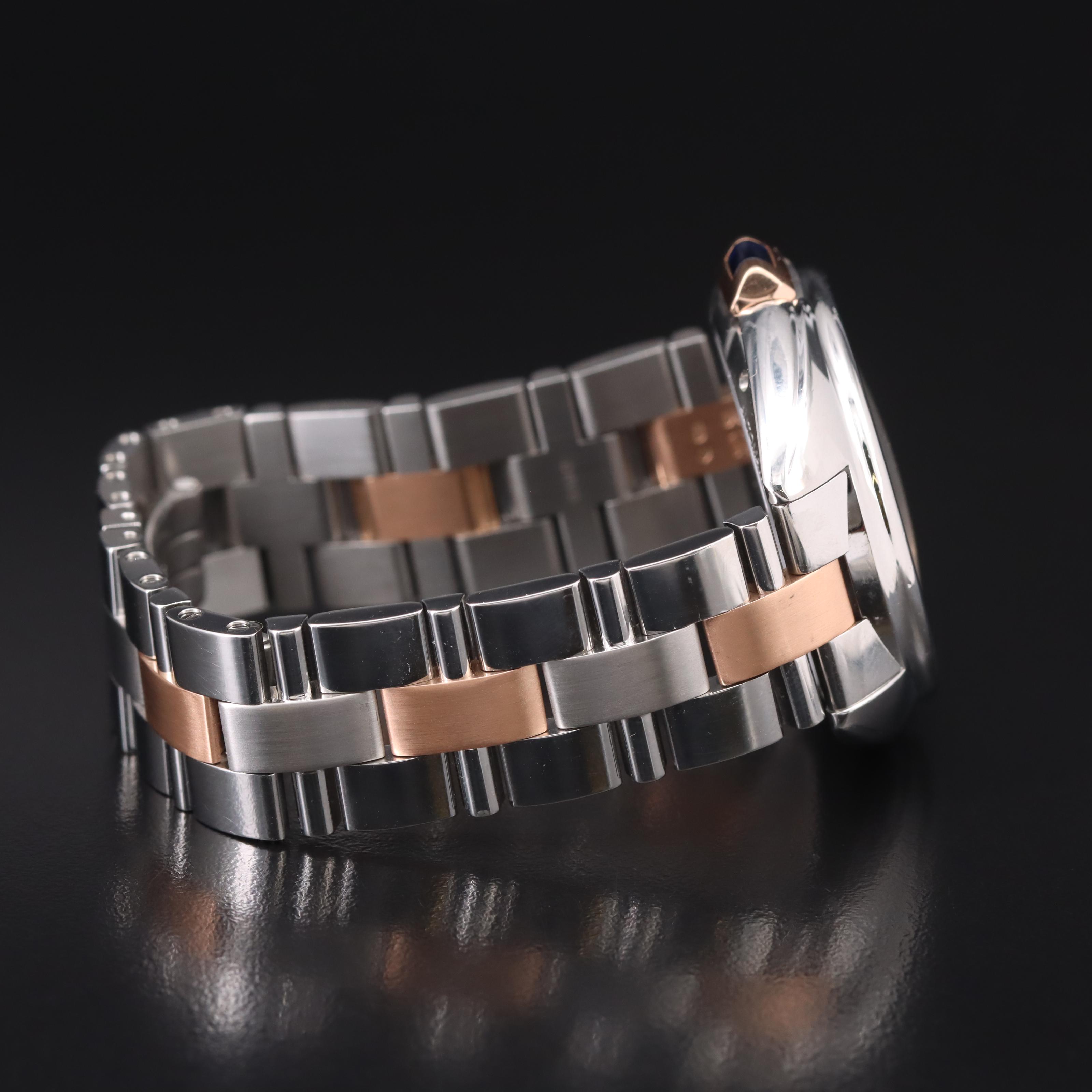 Cartier Clé de Cartier 35mm Stainless Steel Automatic Watch with 18K Accent