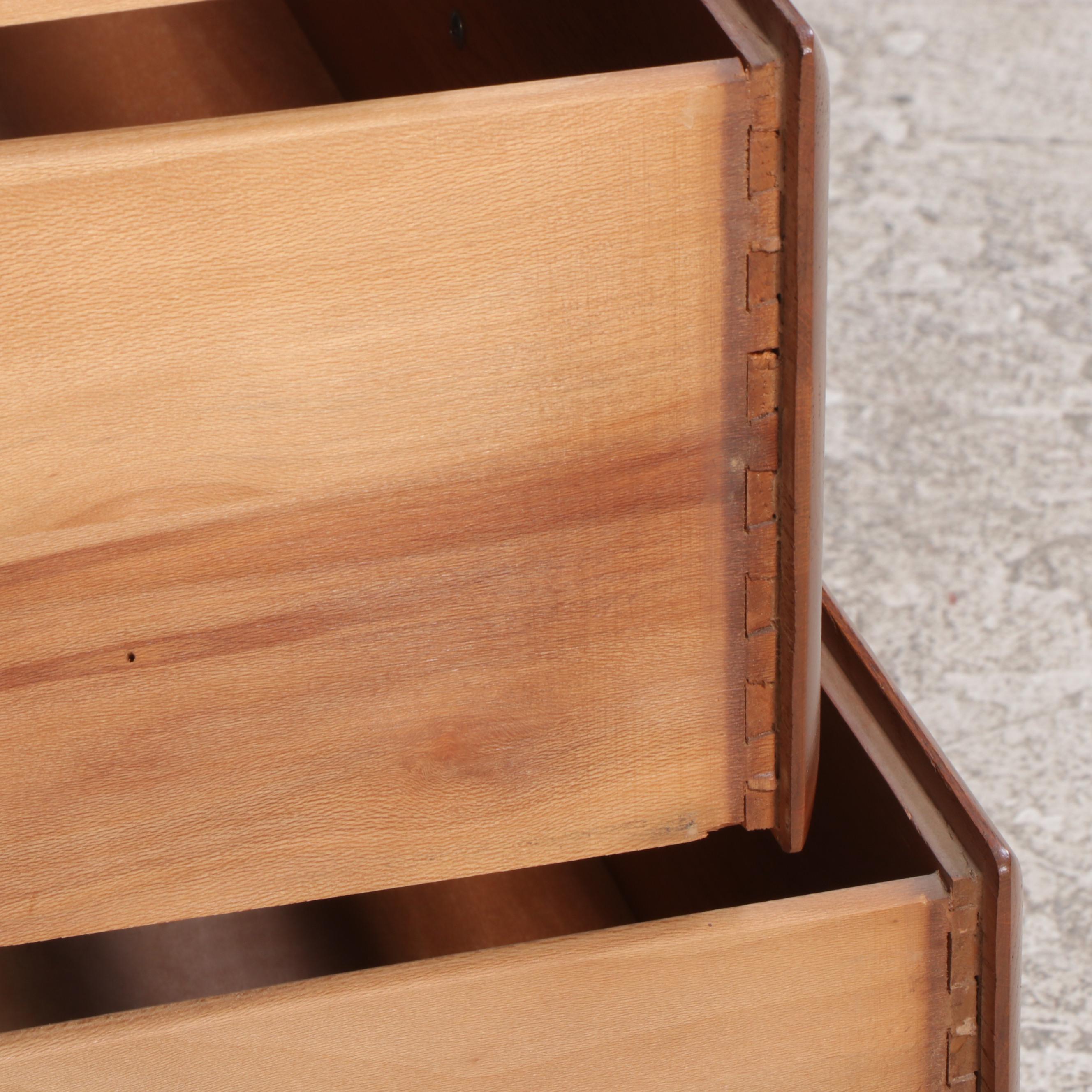 Cavalier Oak Six-Drawer Dresser, Mid-20th Century