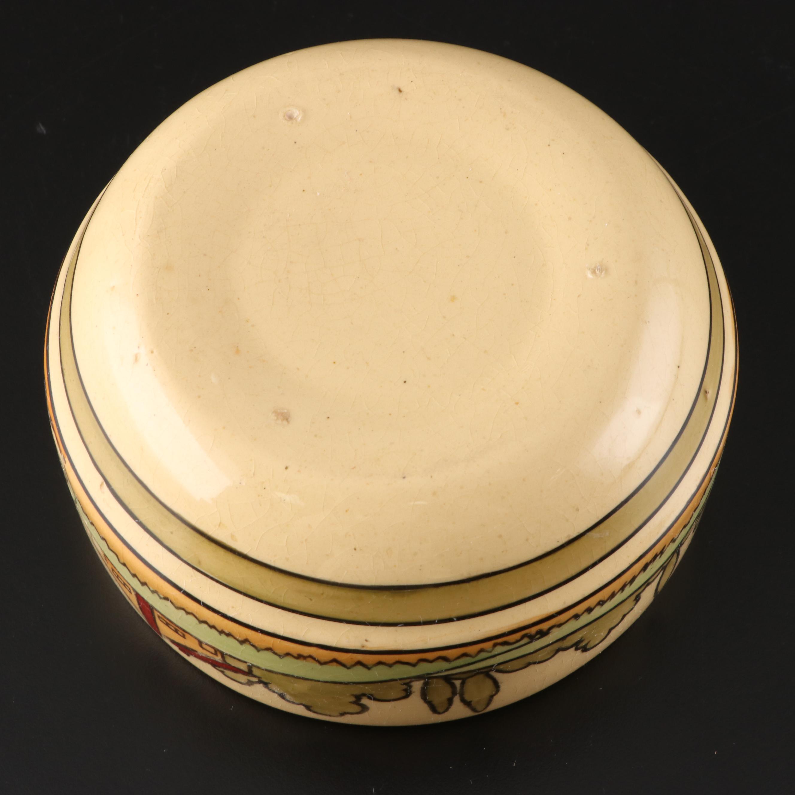 Roseville Pottery Tourist Bowl, Circa 1910