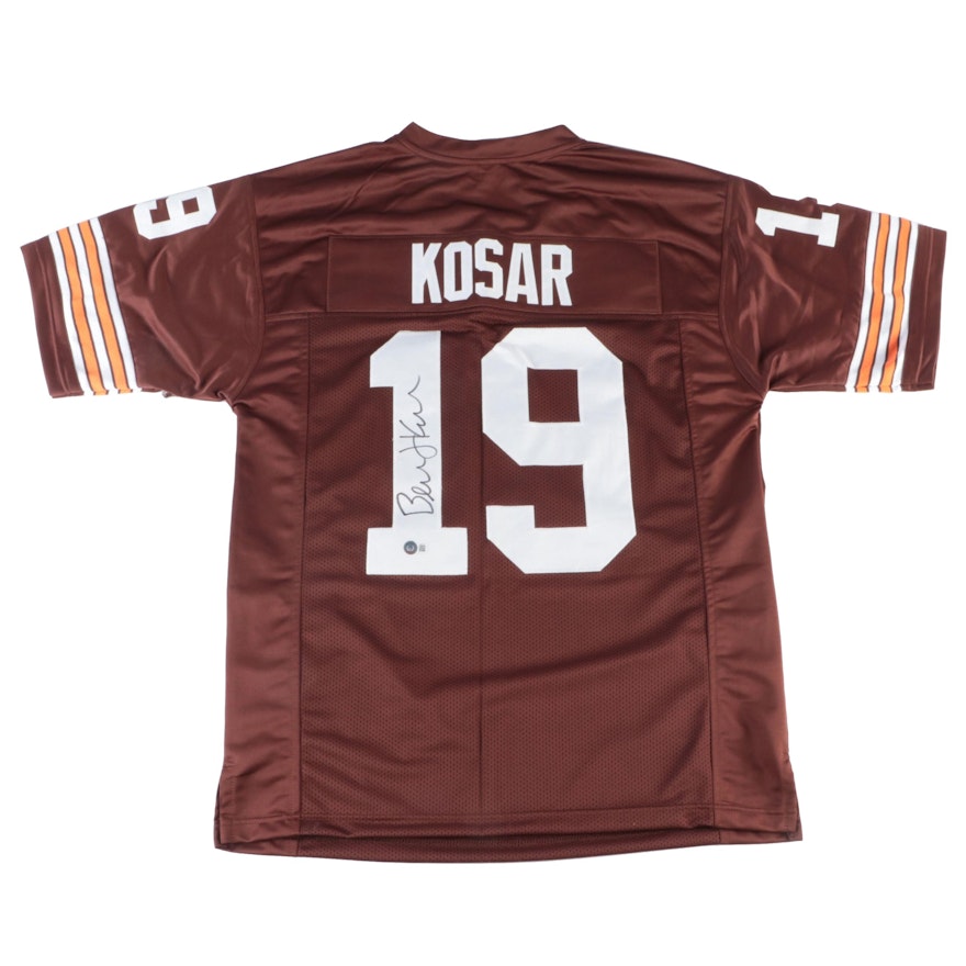 Bernie Kosar Signed Cleveland Browns Stitched Football Jersey