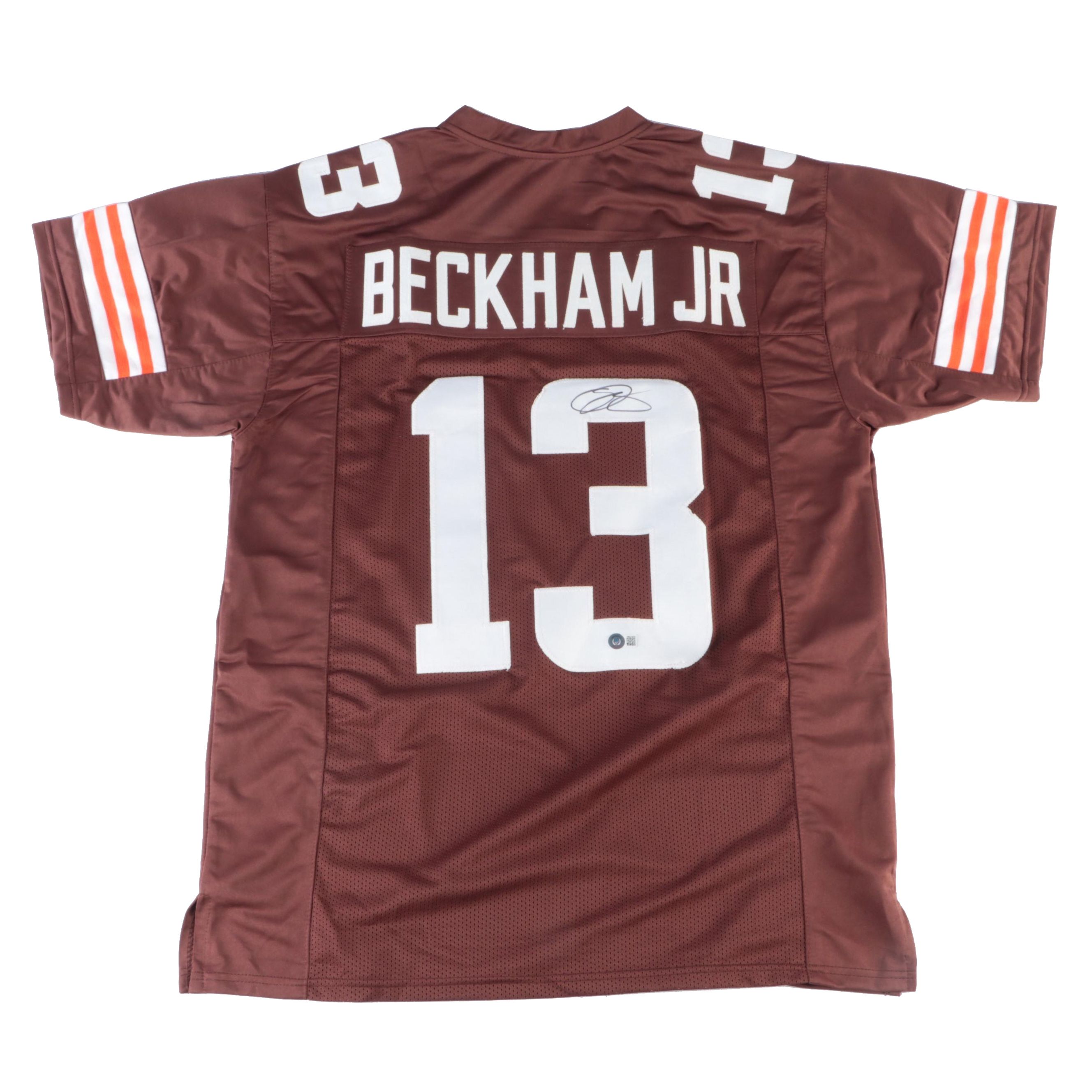 Odell Beckham Jr. Signed Cleveland Browns Football Jersey