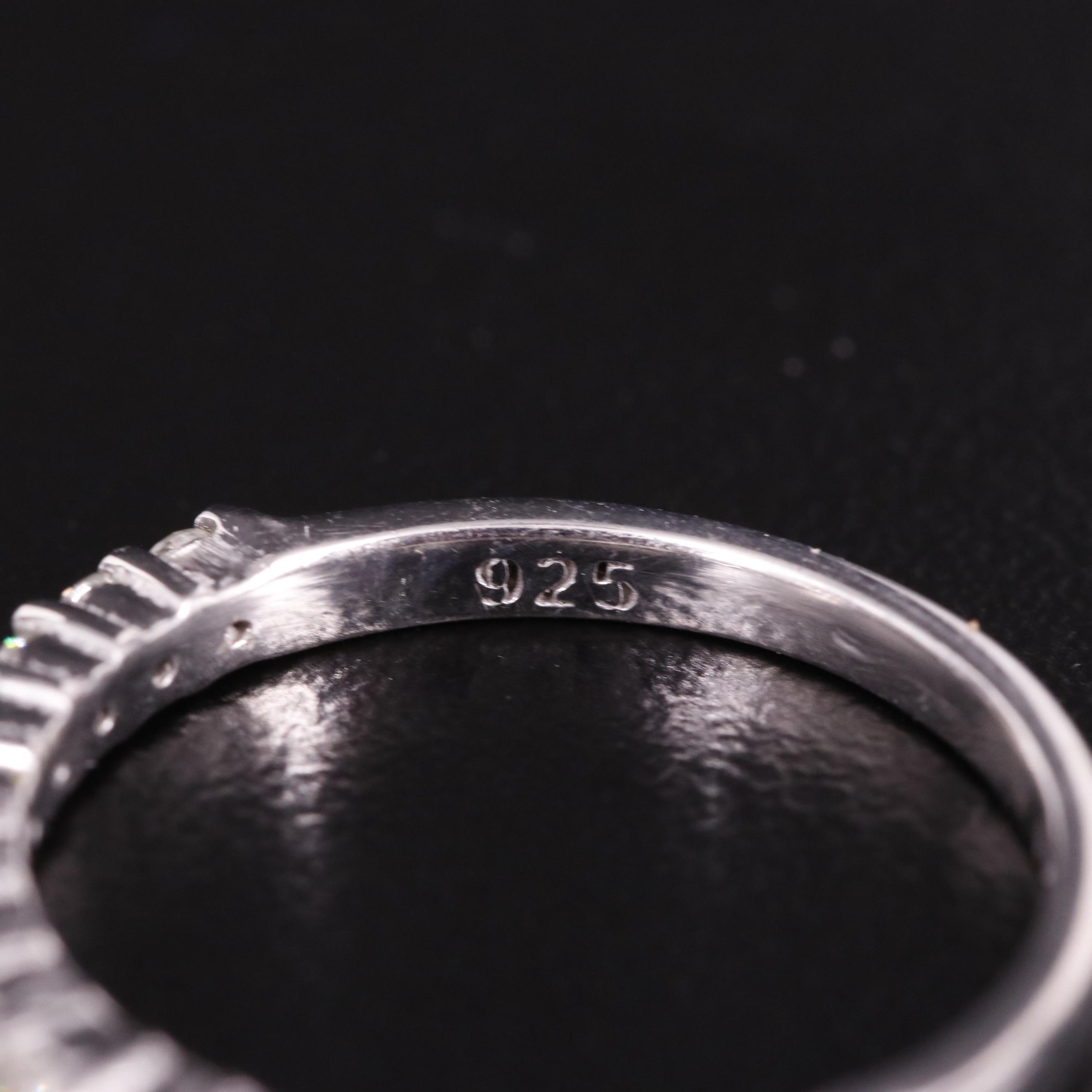 Sterling Diamond Band