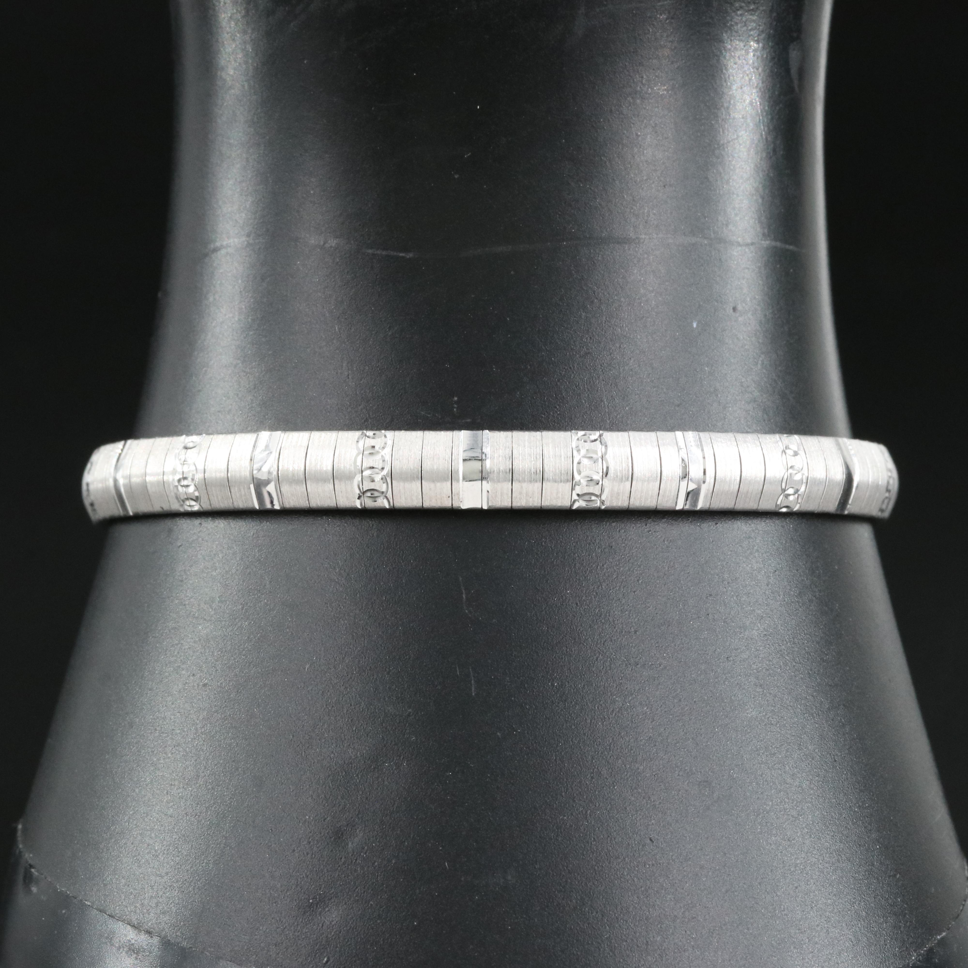 Italian 14K Omega Bracelet