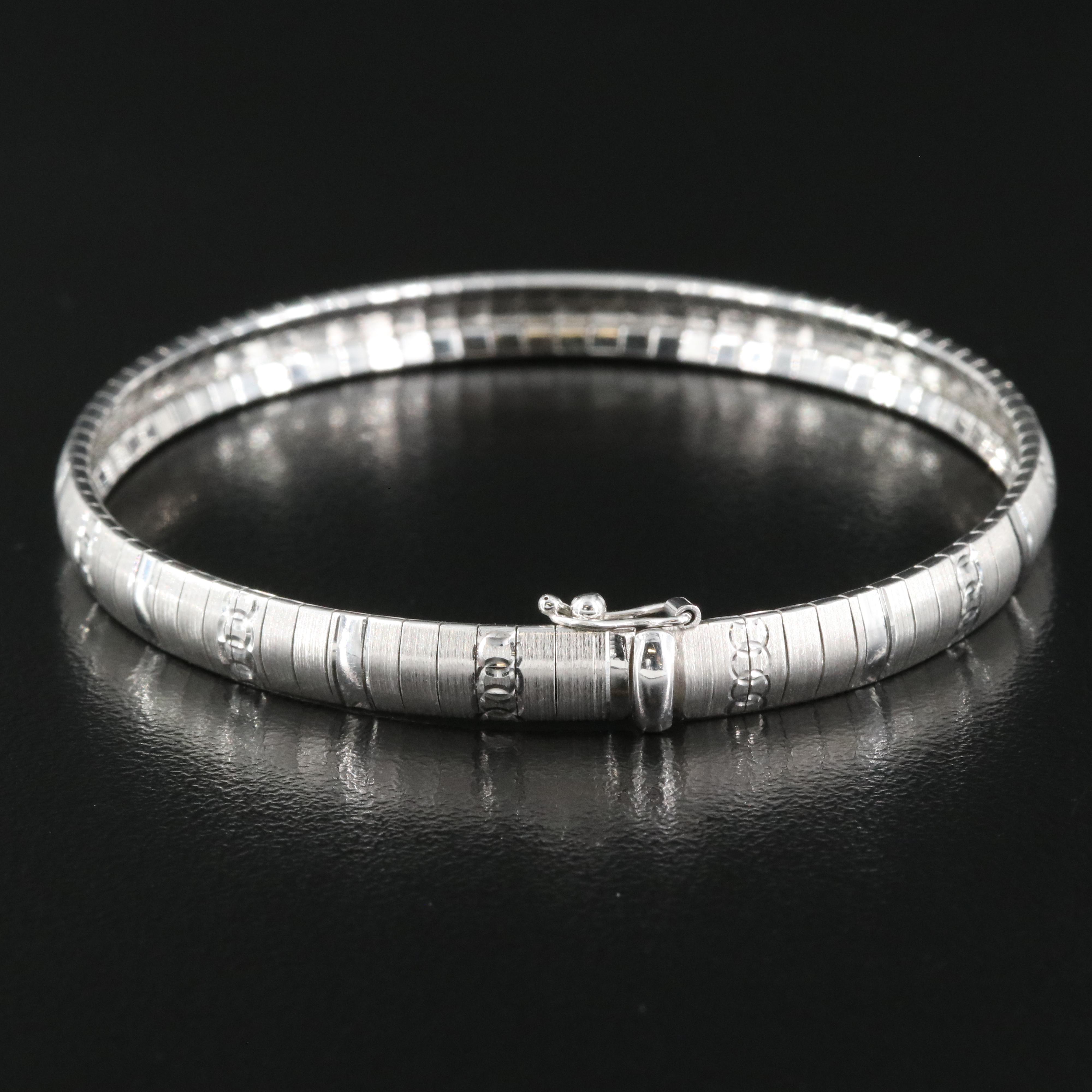 Italian 14K Omega Bracelet
