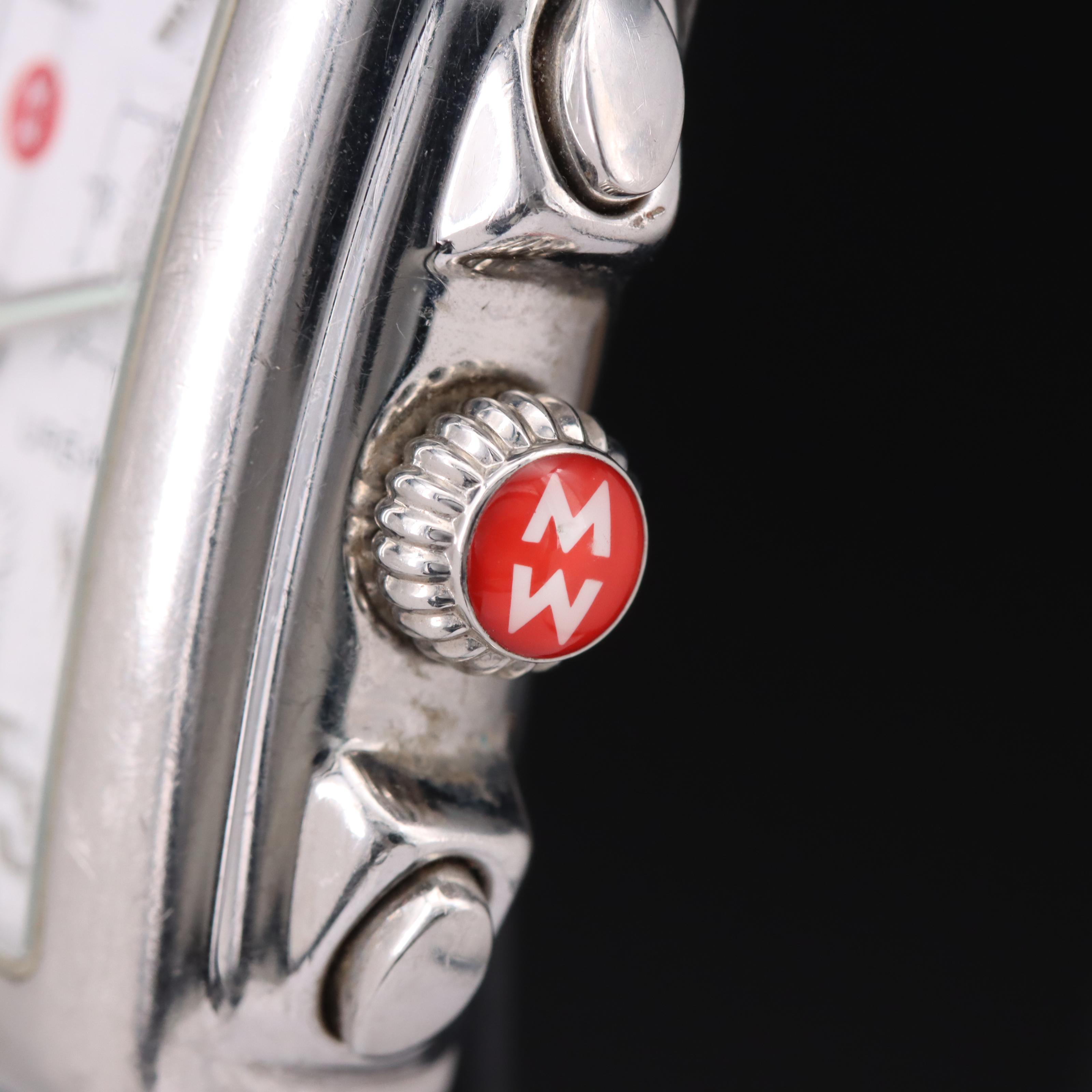 Michele Urban Chronograph Stainless Steel Watch