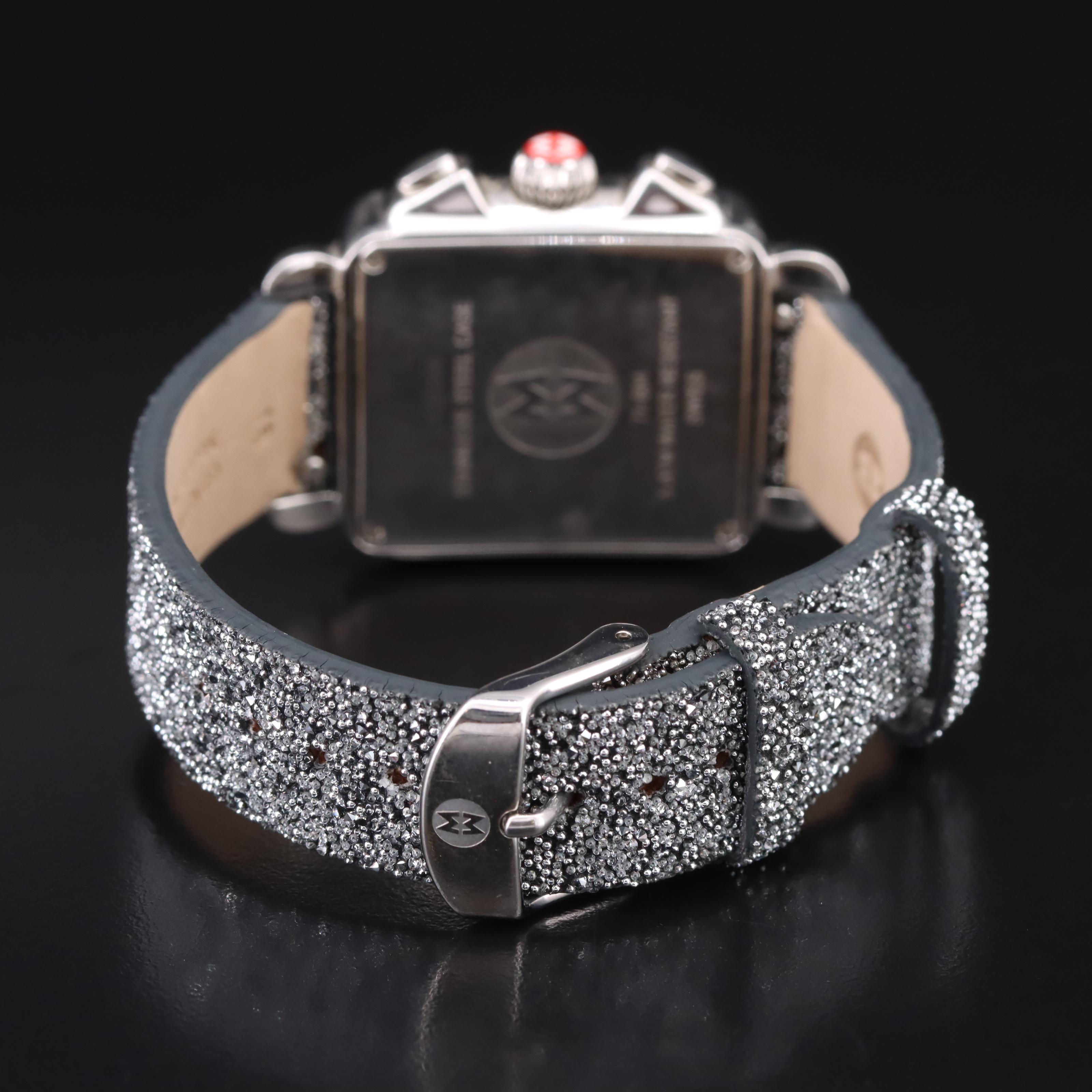 Michele Urban Chronograph Stainless Steel Watch