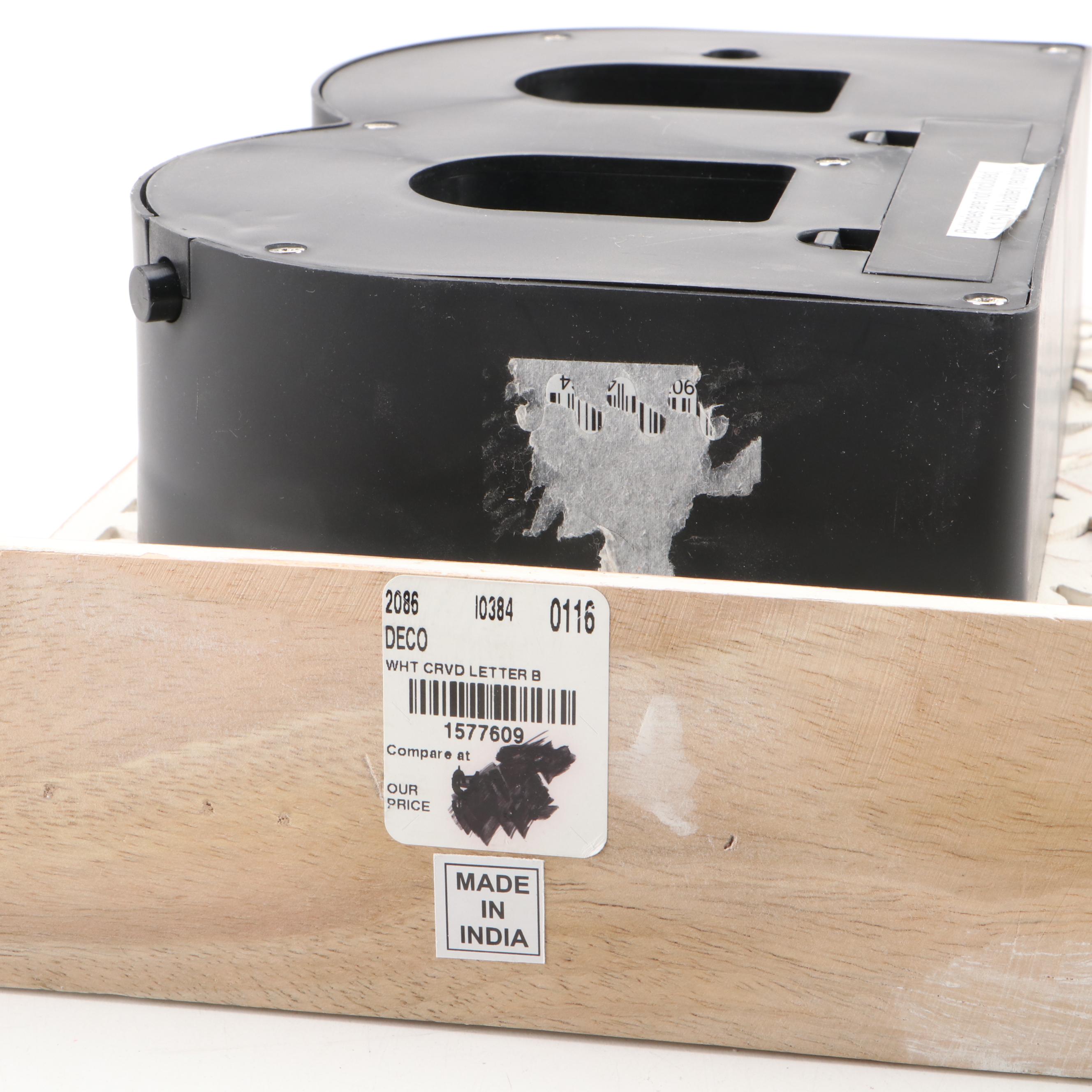 Oversized Marquee Letters with LED Lighting