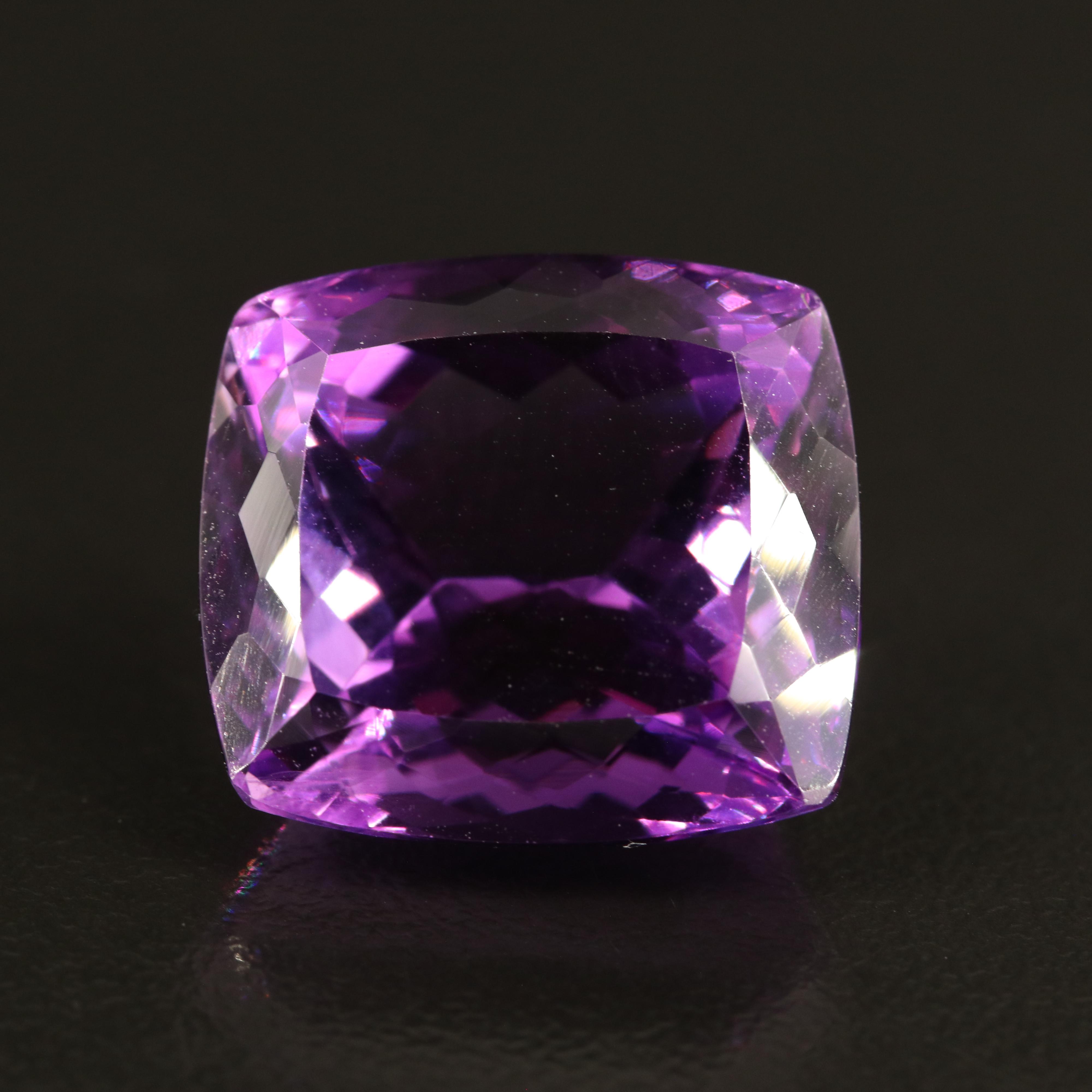 Loose 25.36 CT Amethyst