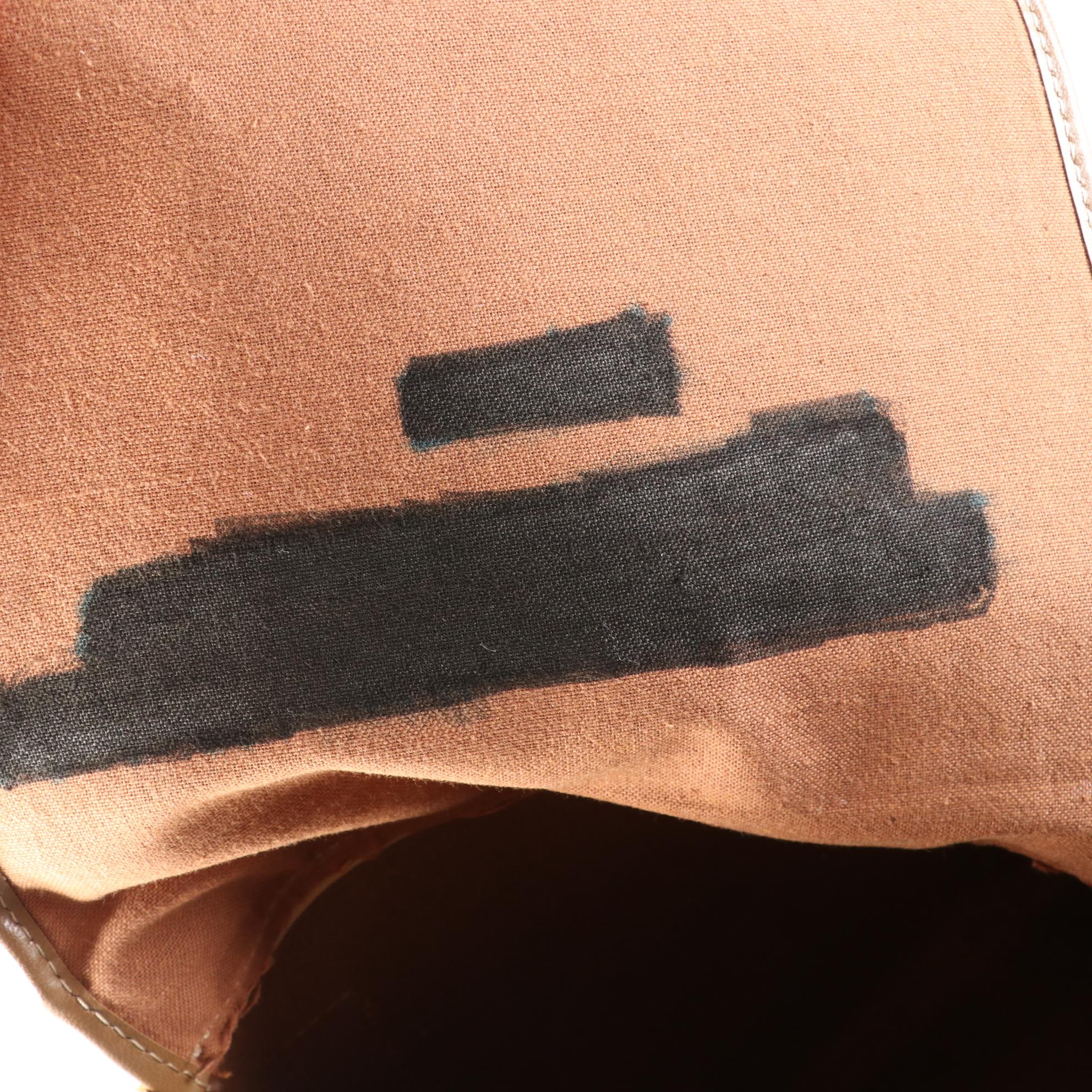 Christian Dior Boston Bag Duffel in Honeycomb Coated Canvas with Leather Trim