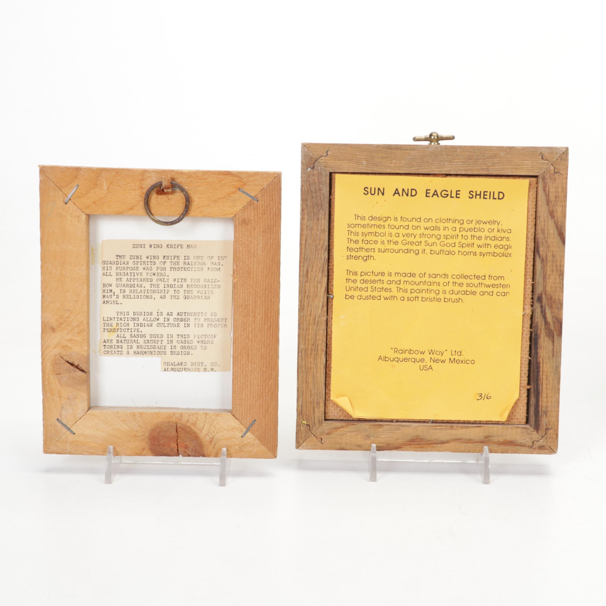 Navajo Sandpaintings with Acoma Pottery and Assorted Collection