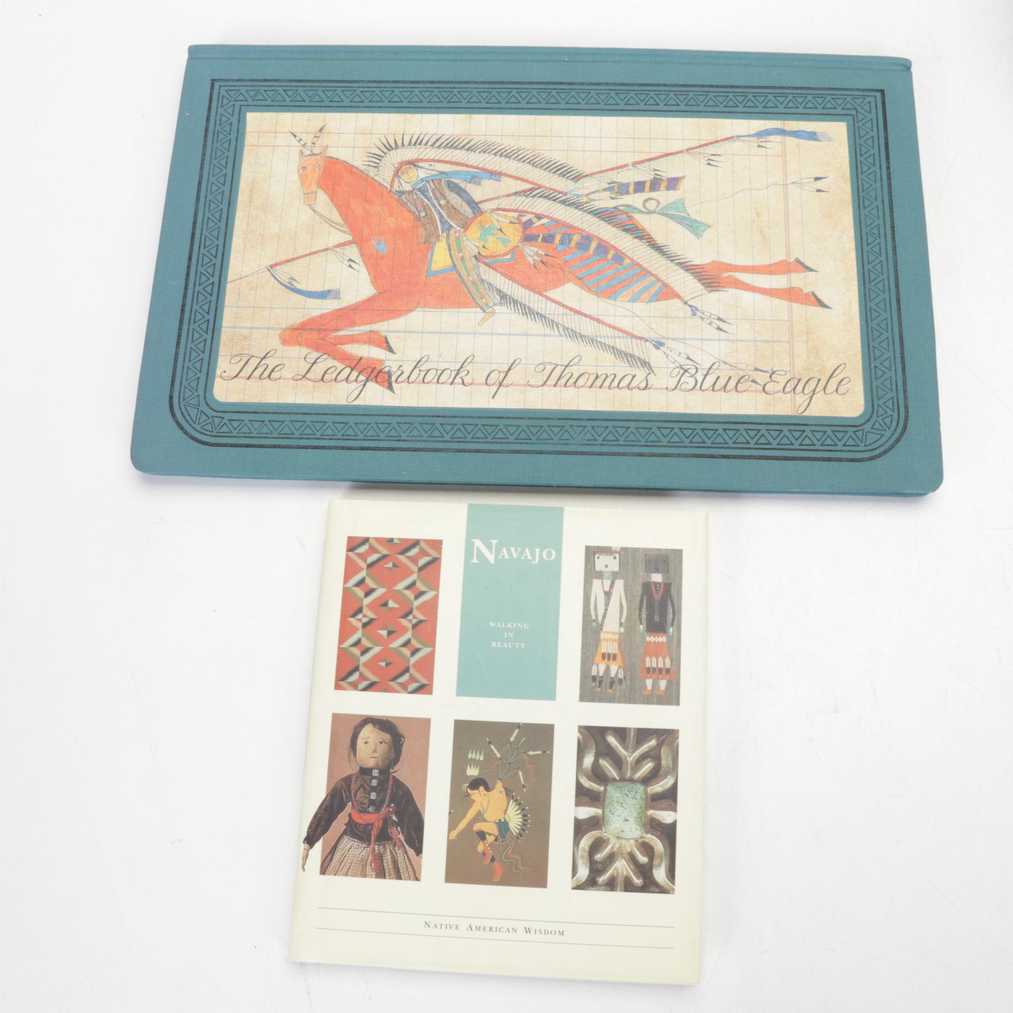 Navajo Sandpaintings with Acoma Pottery and Assorted Collection