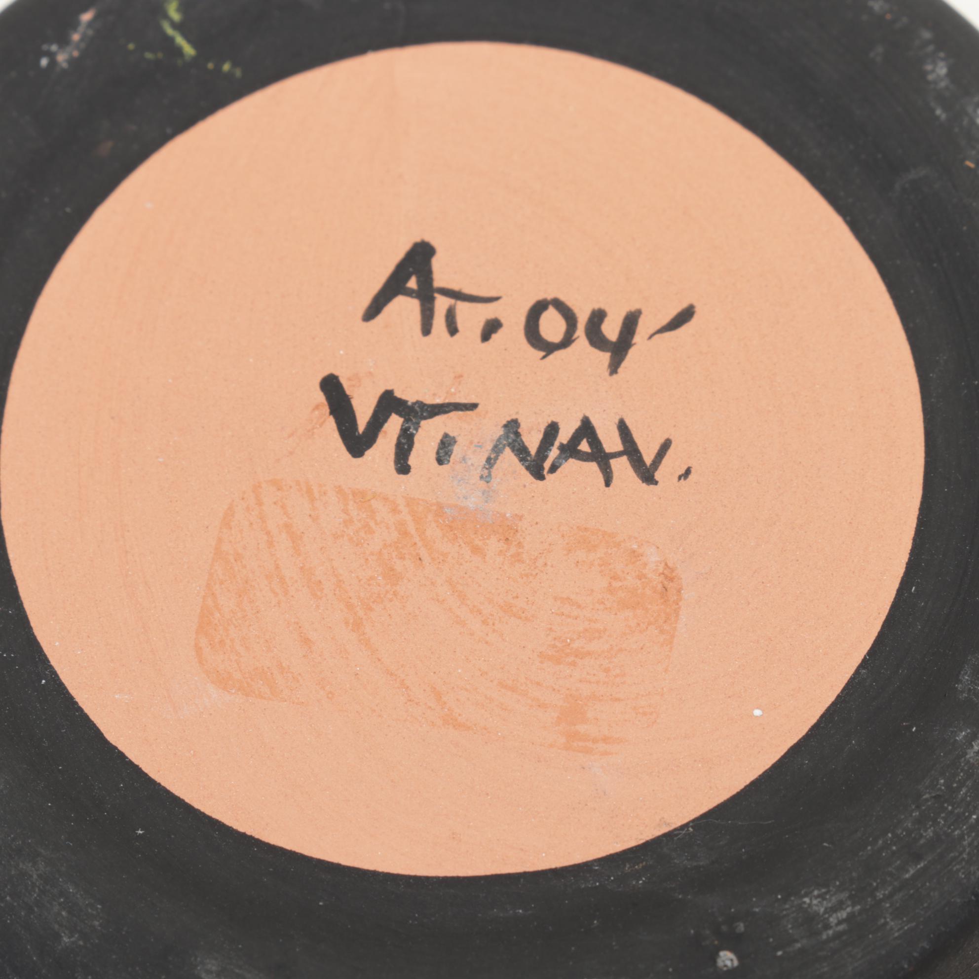 Navajo Sandpaintings with Acoma Pottery and Assorted Collection