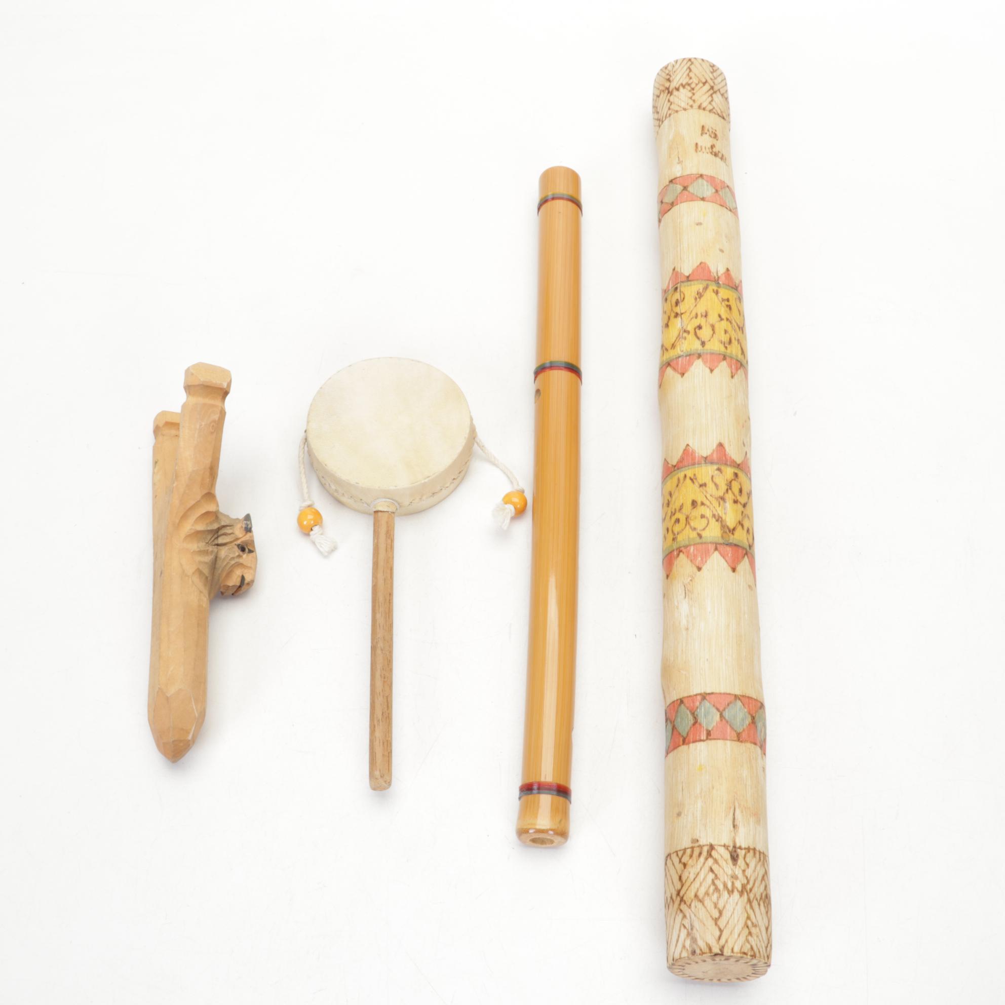 Navajo Sandpaintings with Acoma Pottery and Assorted Collection