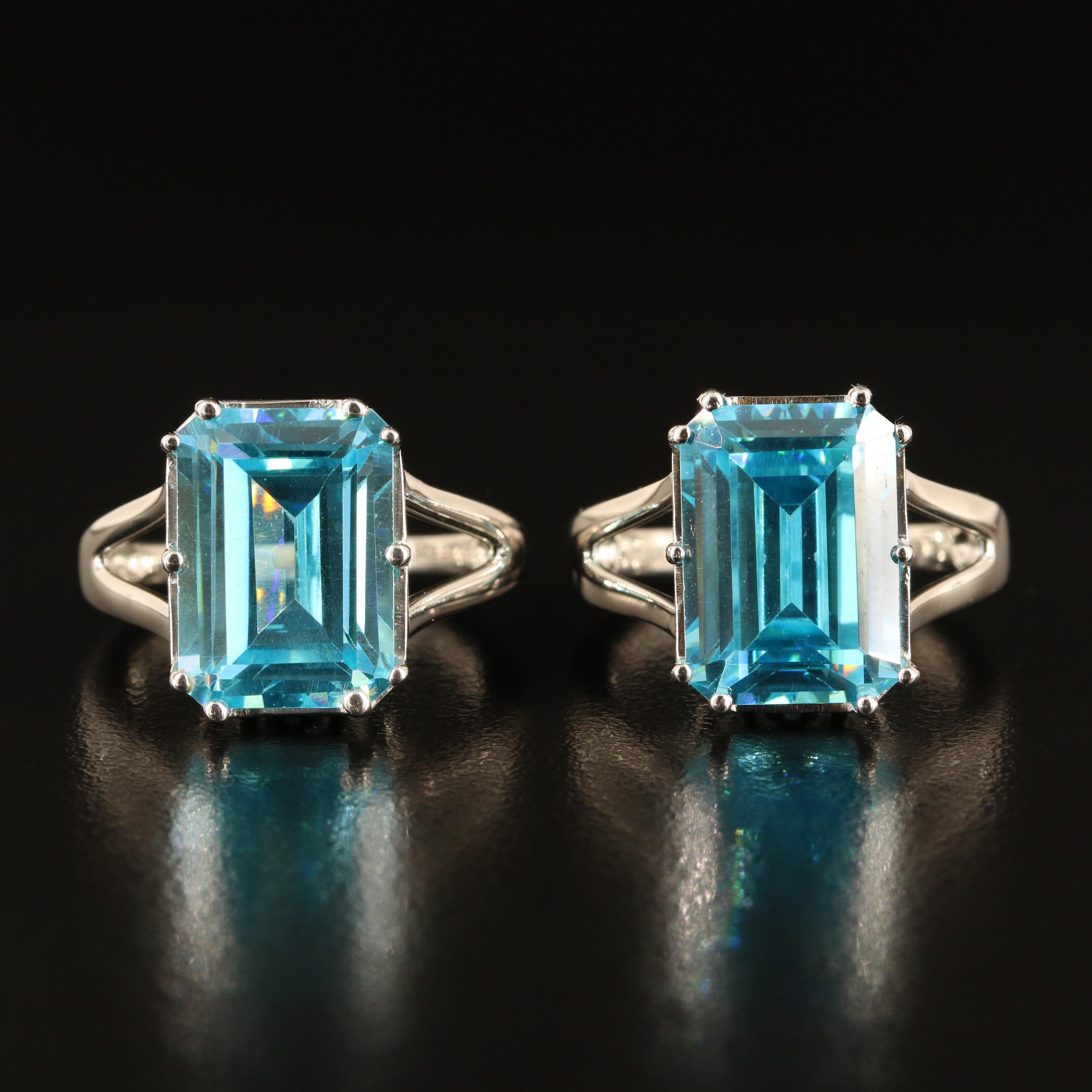 Sterling Cubic Zirconia Rings